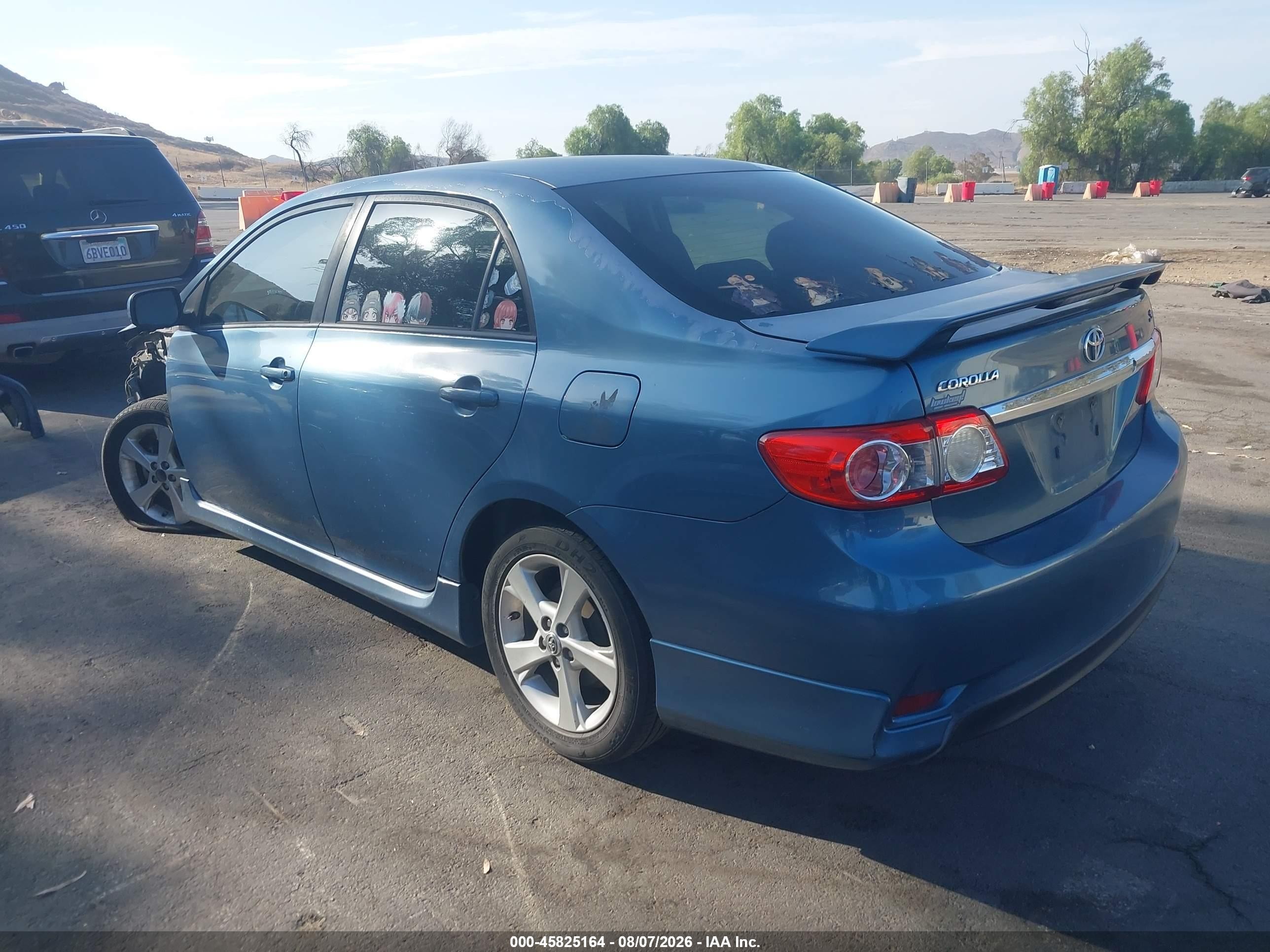 2013 Toyota Corolla S Синий vin: 5YFBU4EEXDP112941