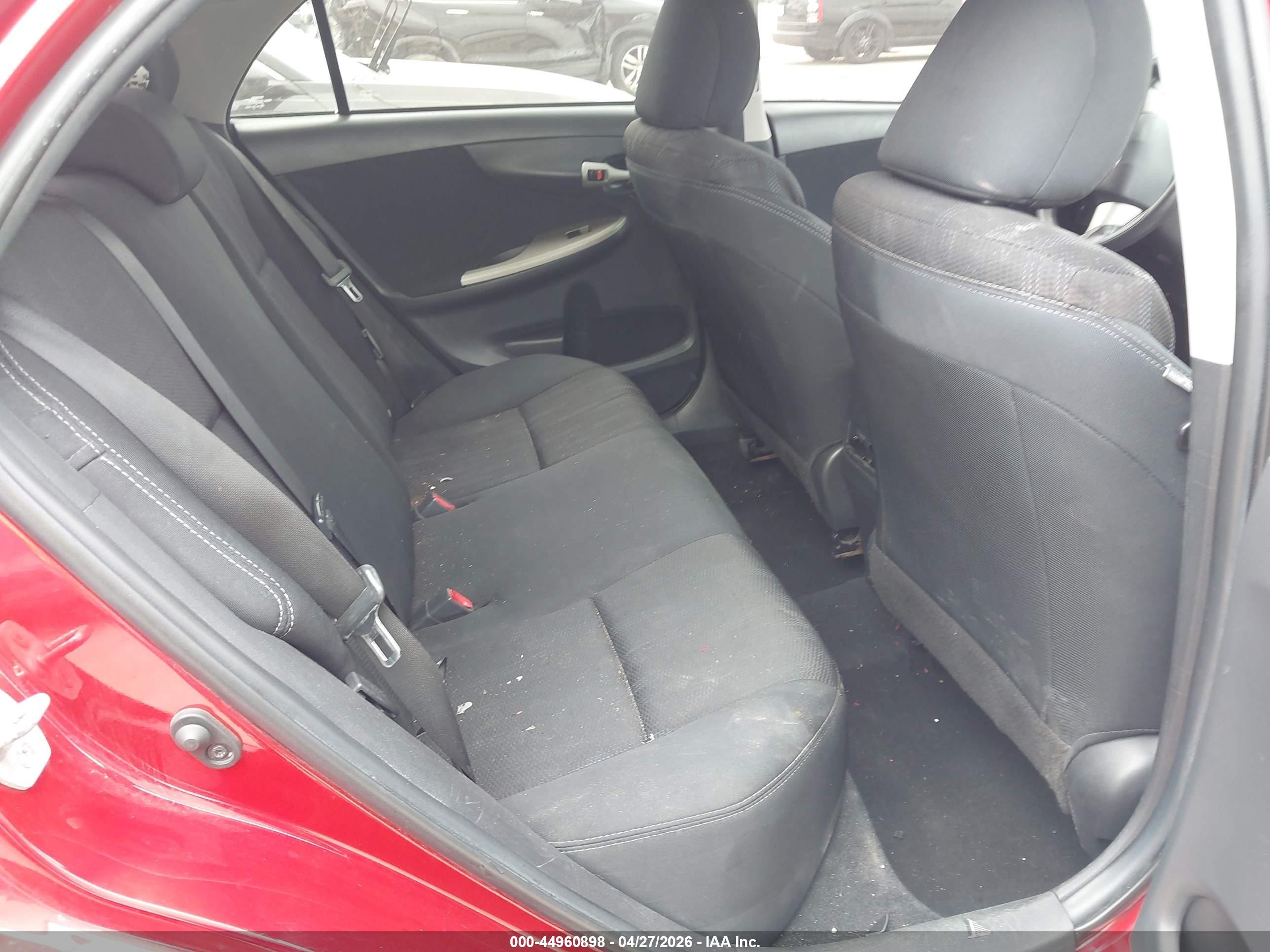 2013 Toyota Corolla S Red vin: 5YFBU4EEXDP113457
