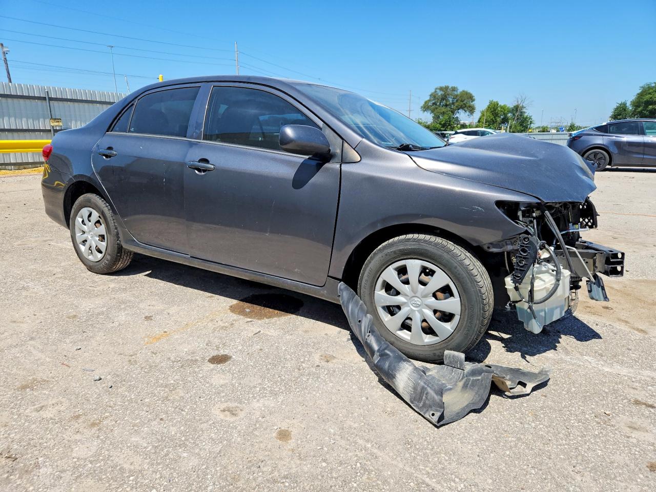 2013 Toyota Corolla L Charcoal vin: 5YFBU4EEXDP118416