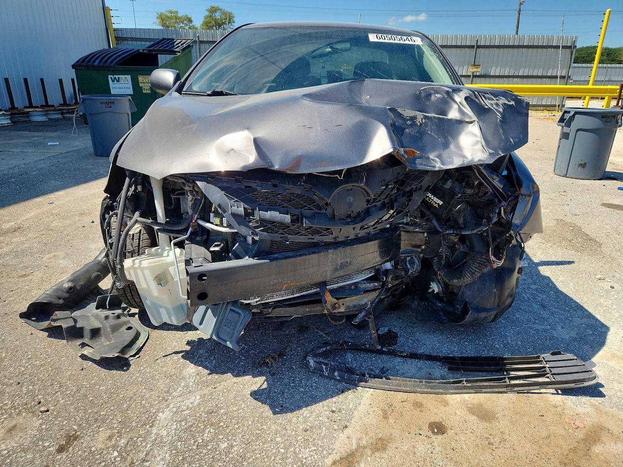 2013 Toyota Corolla L Charcoal vin: 5YFBU4EEXDP118416