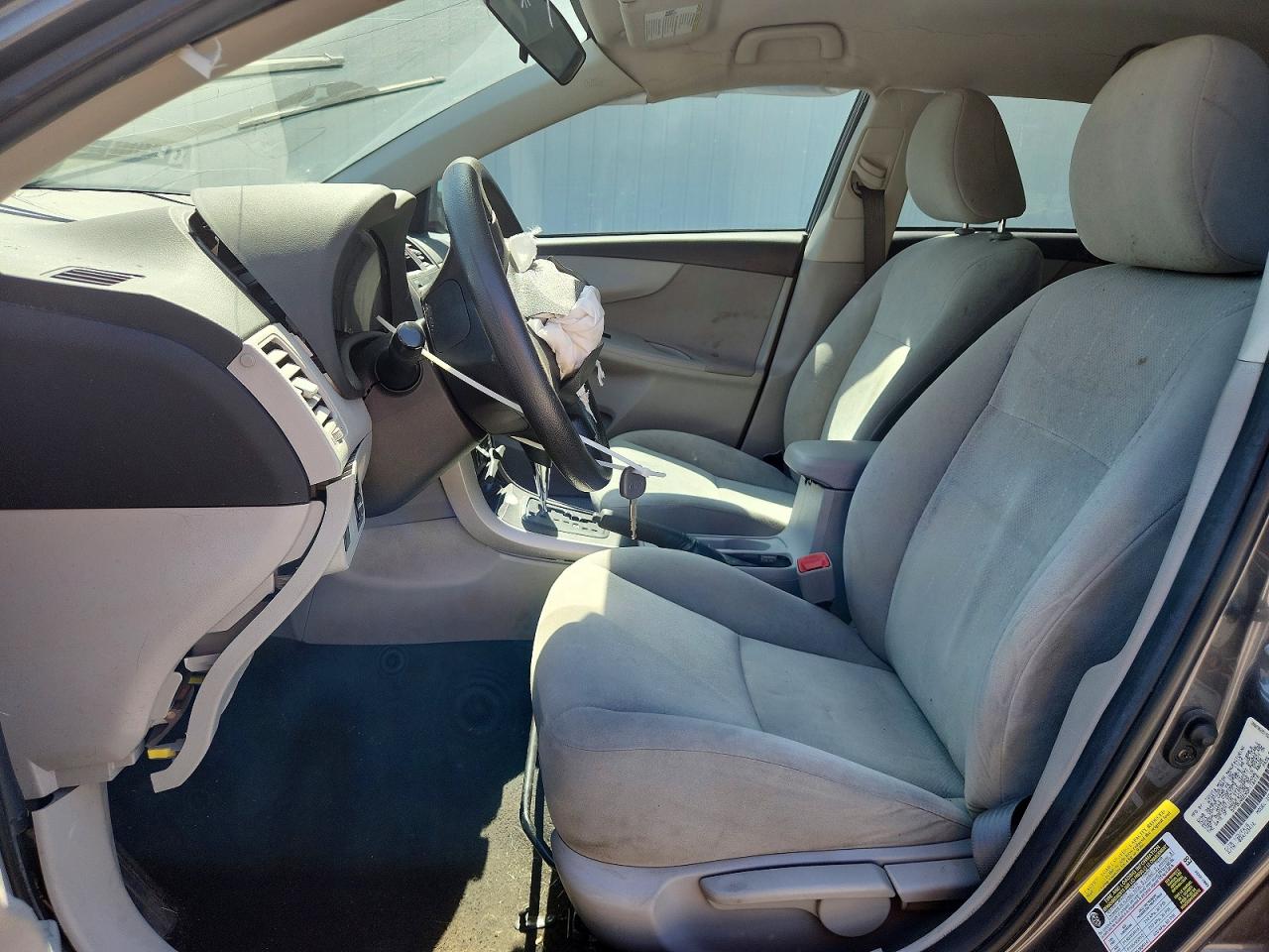 2013 Toyota Corolla L Charcoal vin: 5YFBU4EEXDP118416
