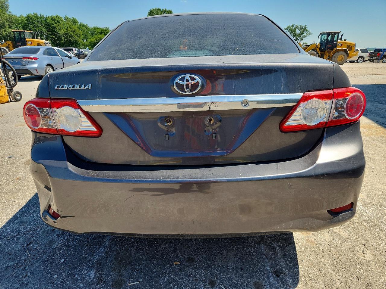 2013 Toyota Corolla L Charcoal vin: 5YFBU4EEXDP118416