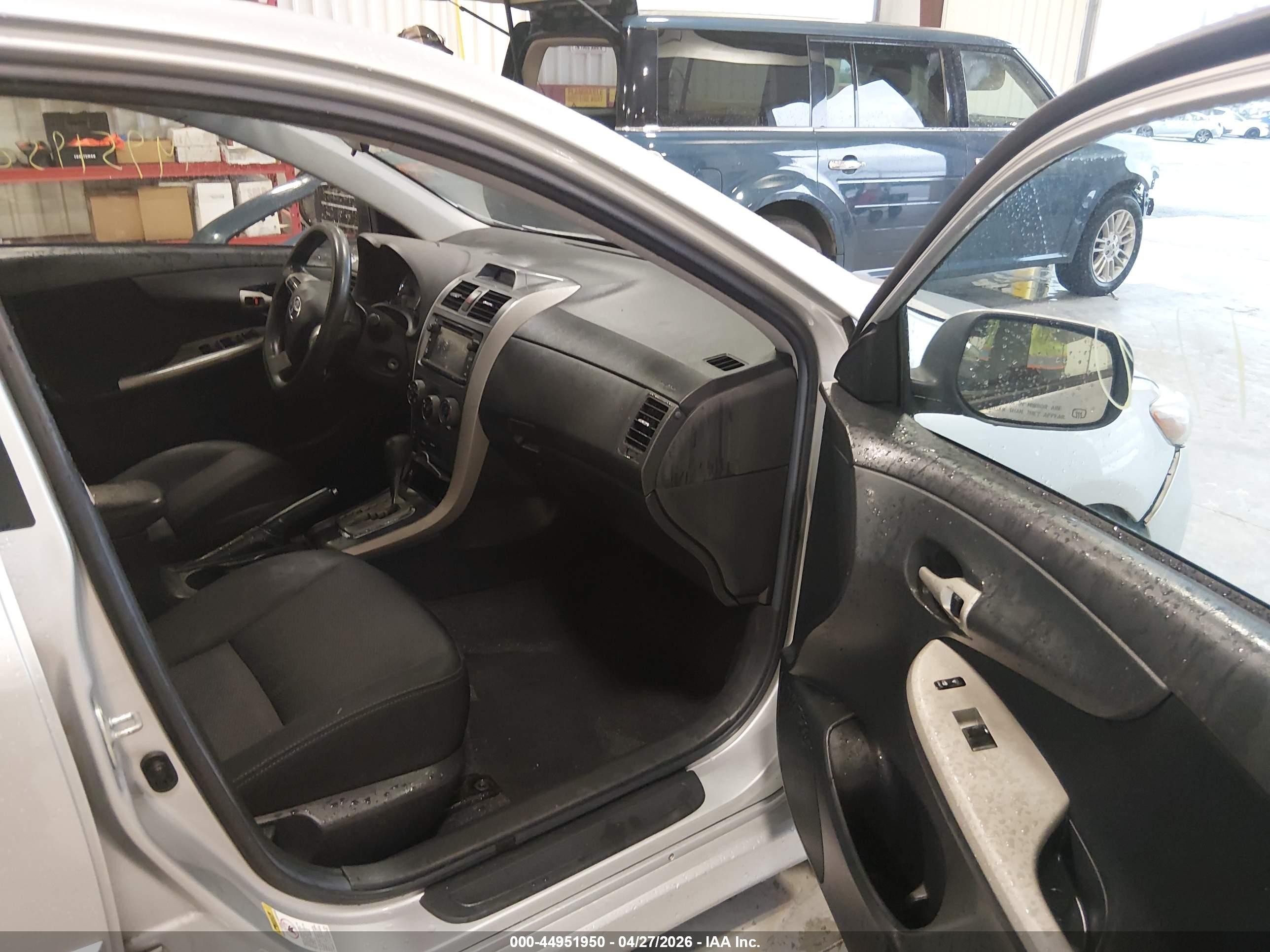 2013 Toyota Corolla S Gray vin: 5YFBU4EEXDP119615