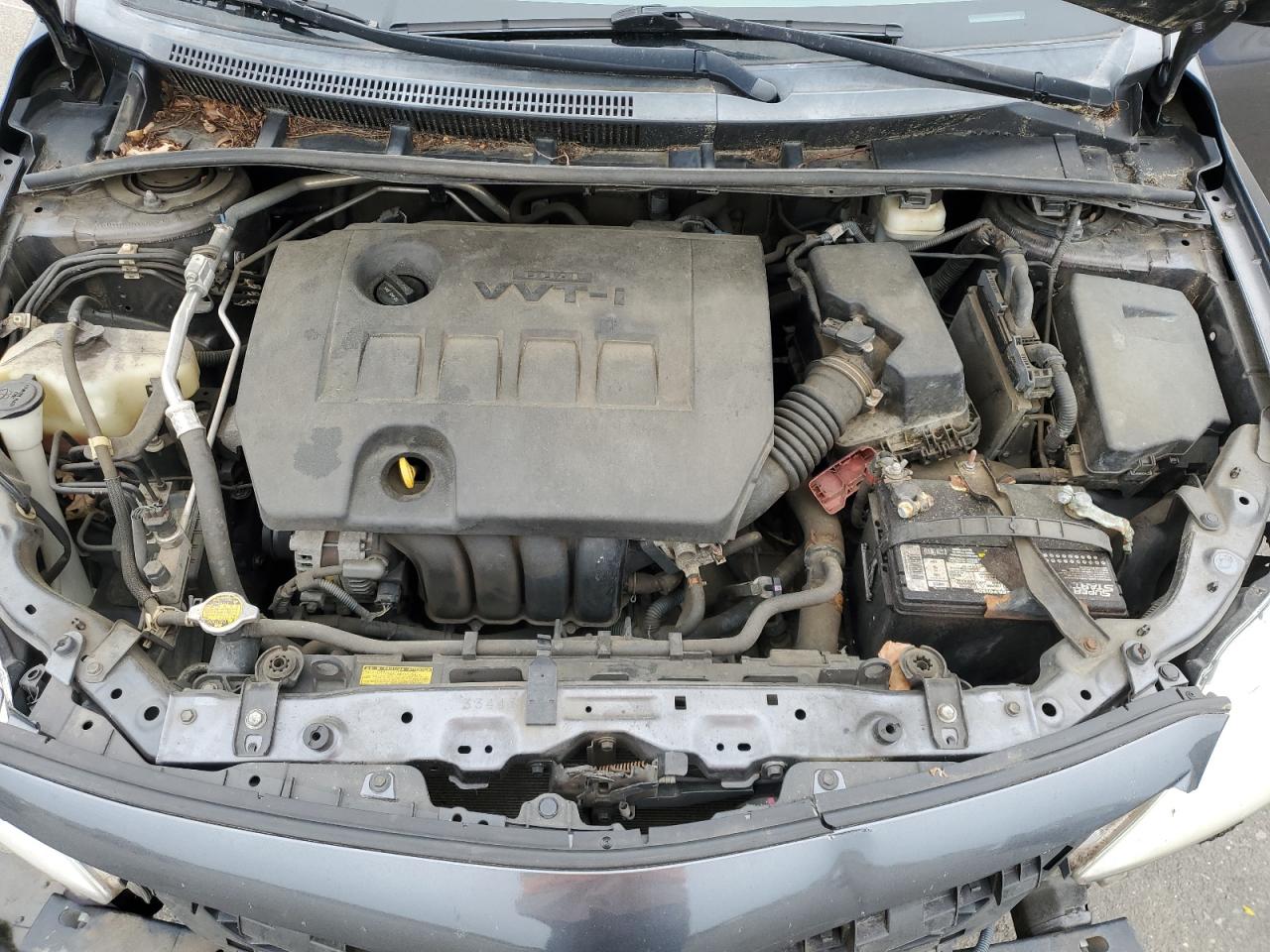2013 Toyota Corolla Base Серый vin: 5YFBU4EEXDP134311