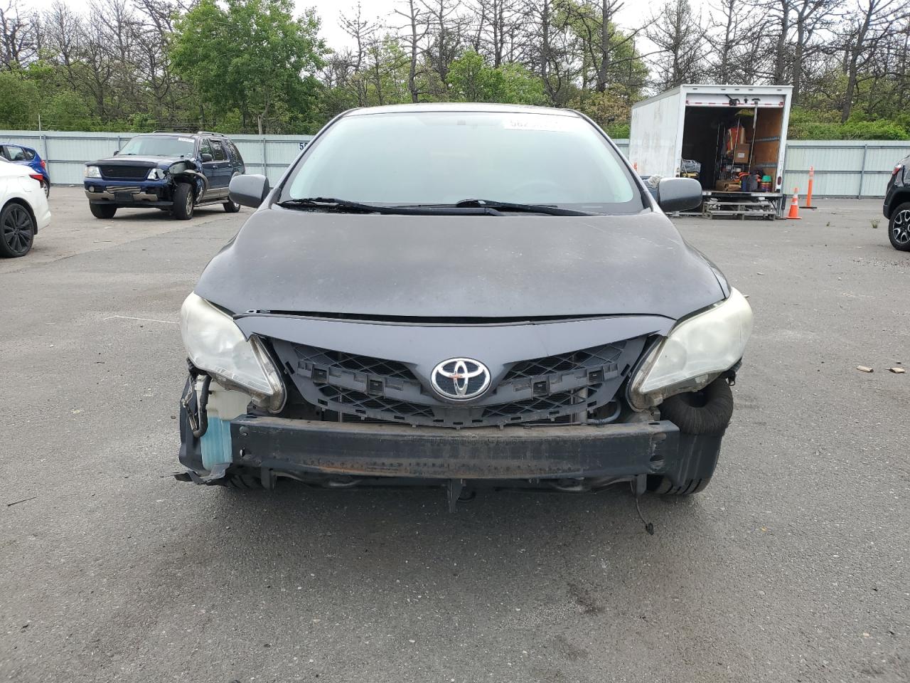 2013 Toyota Corolla Base Серый vin: 5YFBU4EEXDP134311