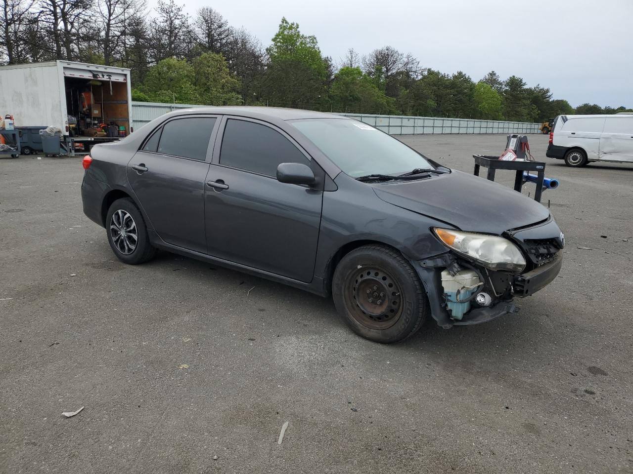 2013 Toyota Corolla Base Серый vin: 5YFBU4EEXDP134311