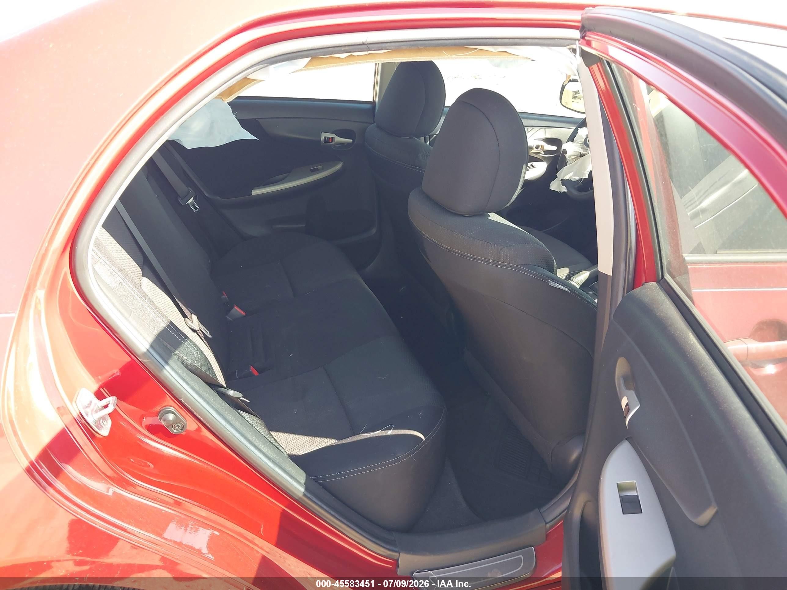 2013 Toyota Corolla S Red vin: 5YFBU4EEXDP140044