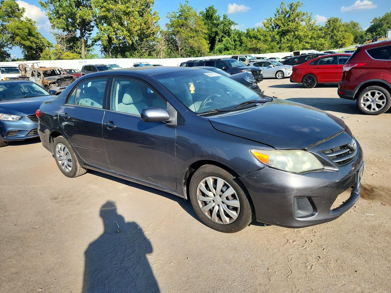 2013 Toyota Corolla Le Black vin: 5YFBU4EEXDP146202