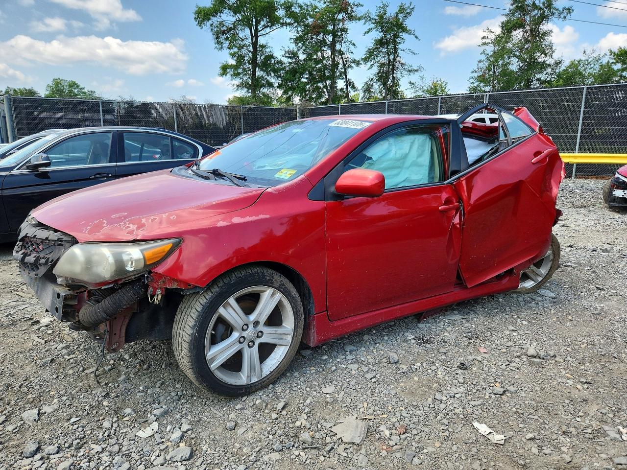 2013 Toyota Corolla S Red vin: 5YFBU4EEXDP149522