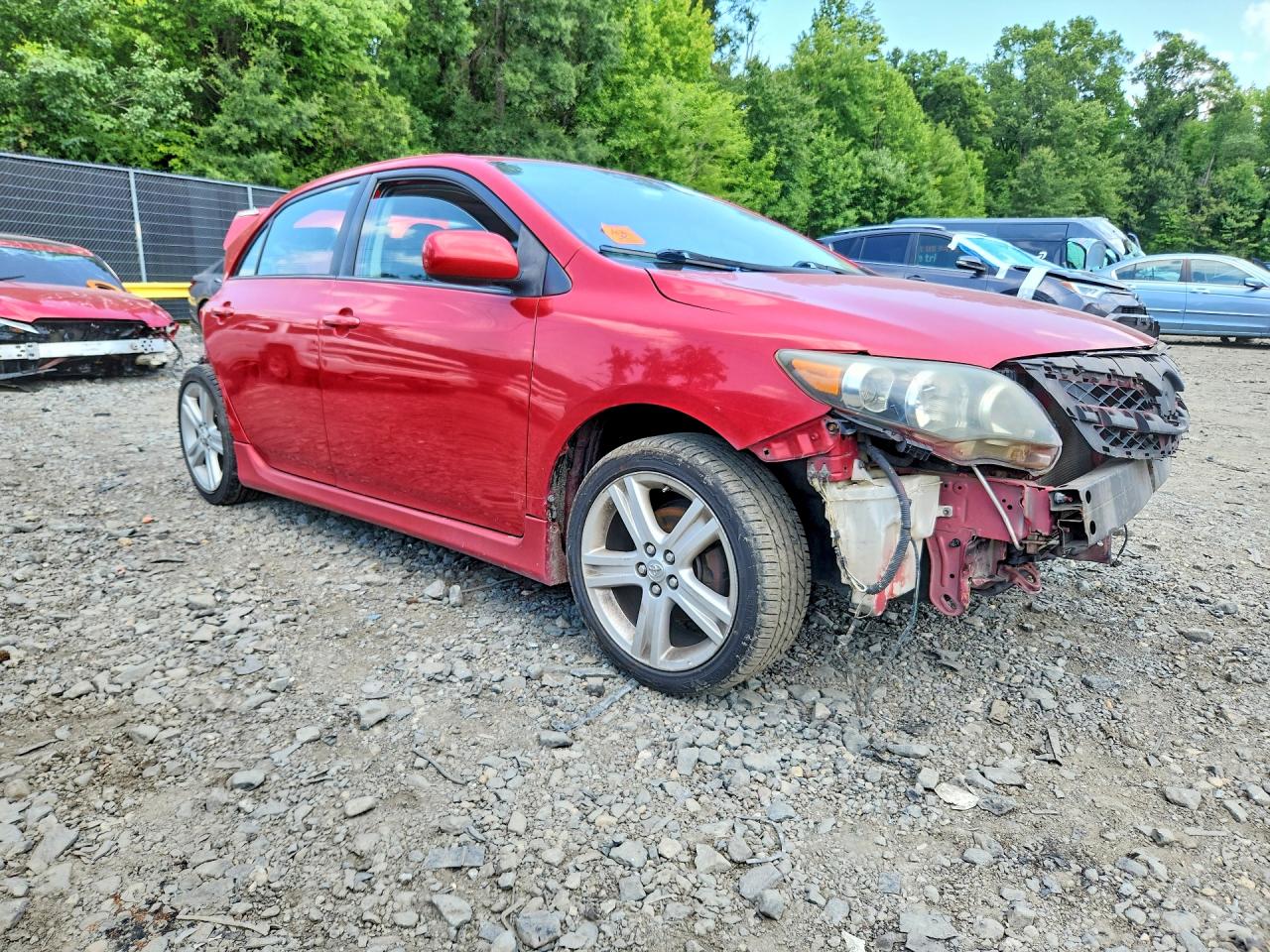 2013 Toyota Corolla S Red vin: 5YFBU4EEXDP149522
