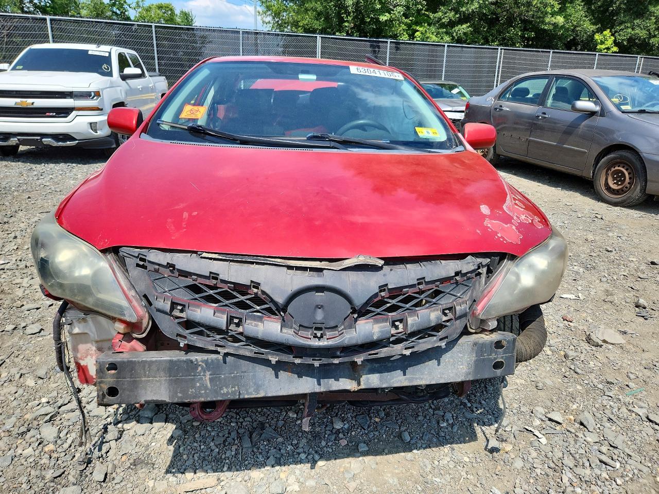 2013 Toyota Corolla S Red vin: 5YFBU4EEXDP149522