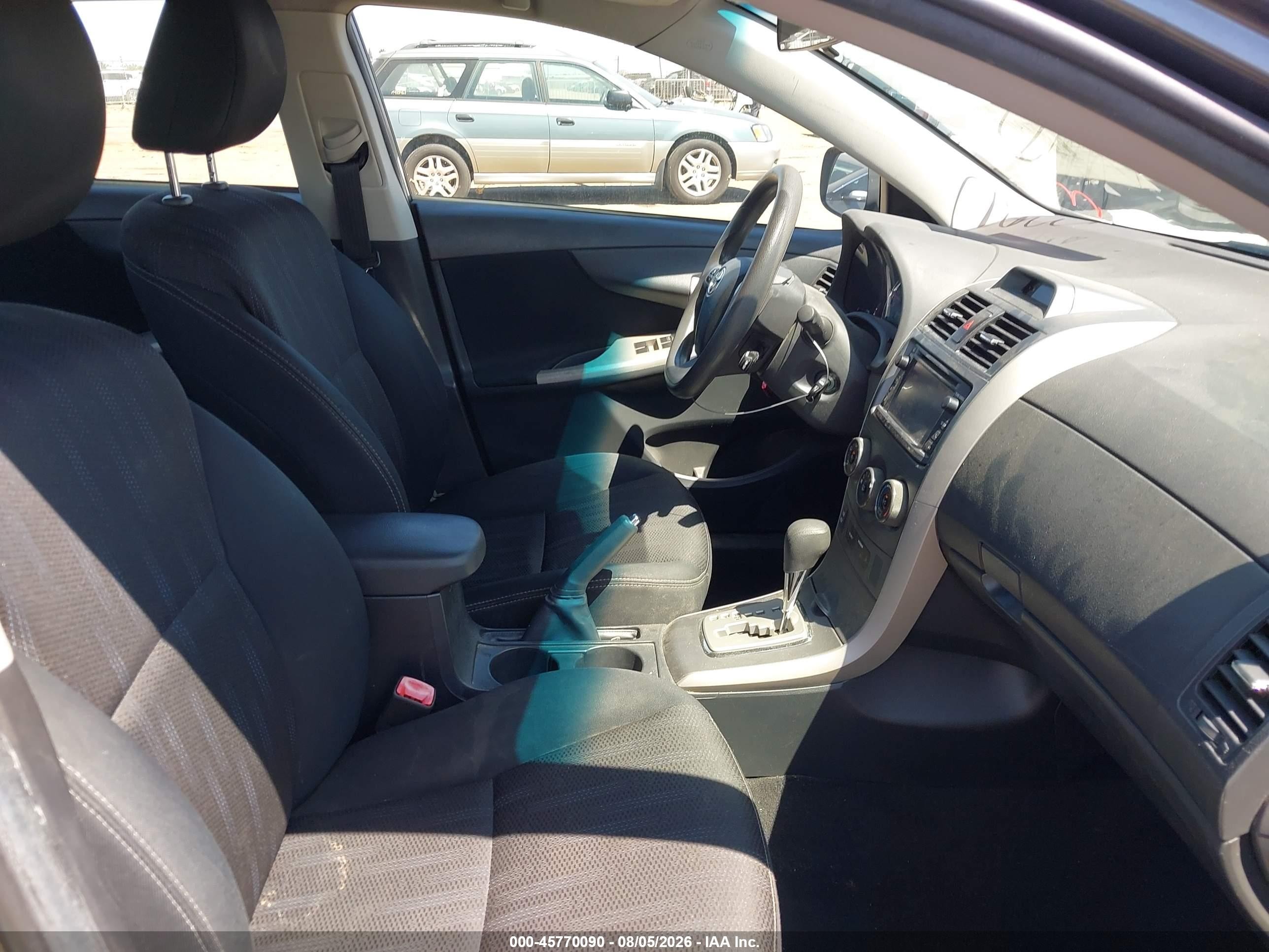 2013 Toyota Corolla S Gray vin: 5YFBU4EEXDP152677