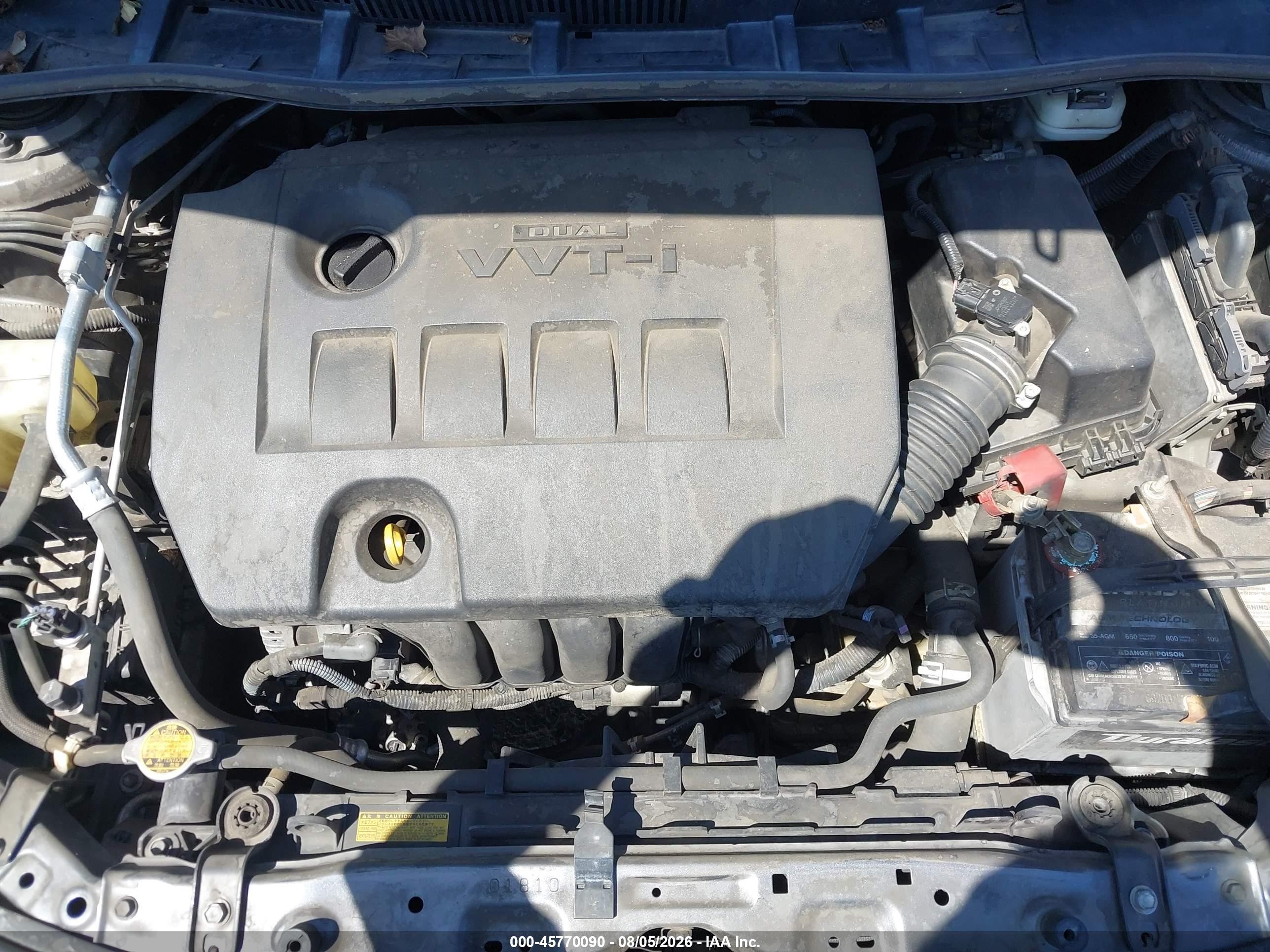 2013 Toyota Corolla S Gray vin: 5YFBU4EEXDP152677