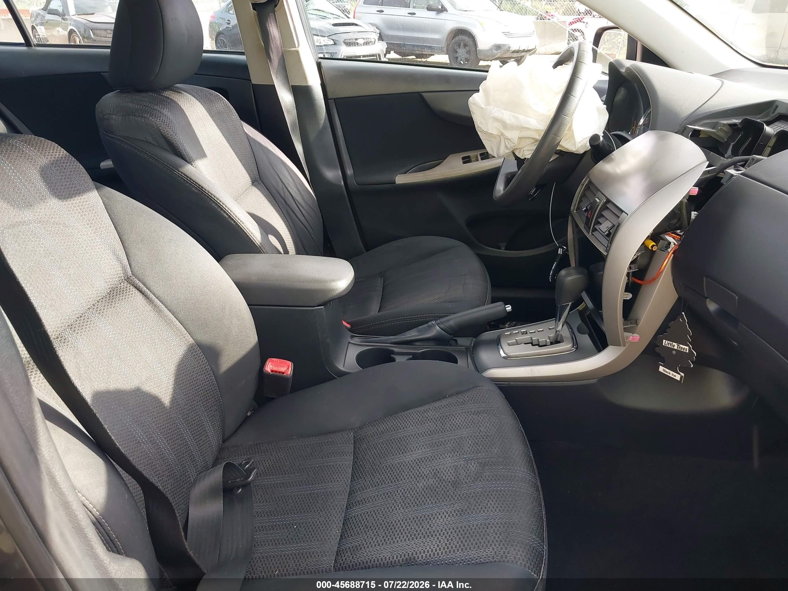 2013 Toyota Corolla S Gray vin: 5YFBU4EEXDP164571