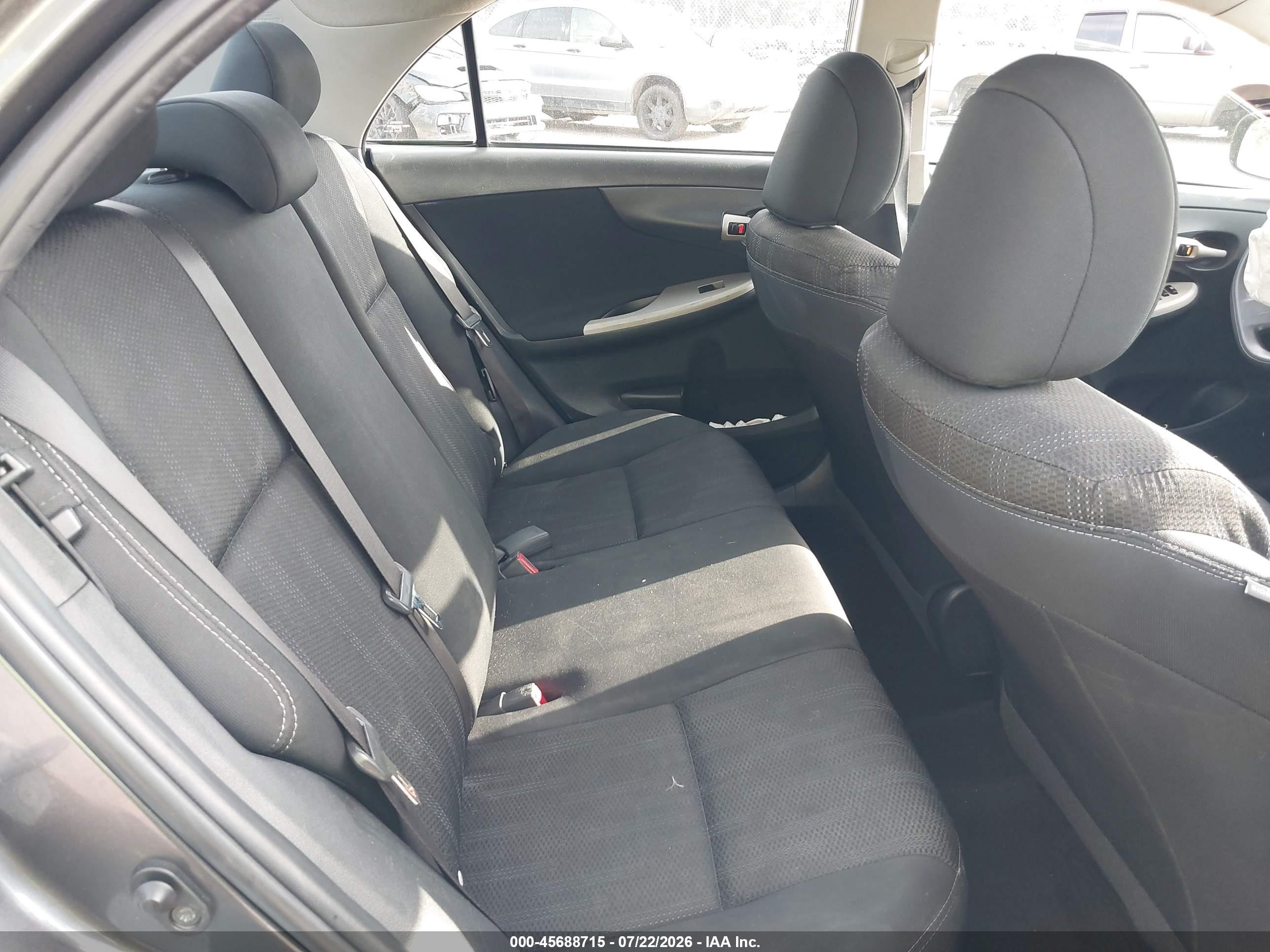 2013 Toyota Corolla S Gray vin: 5YFBU4EEXDP164571