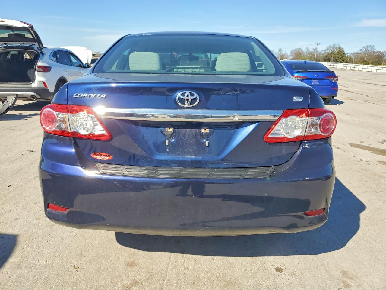 2013 Toyota Corolla Le Blue vin: 5YFBU4EEXDP166496