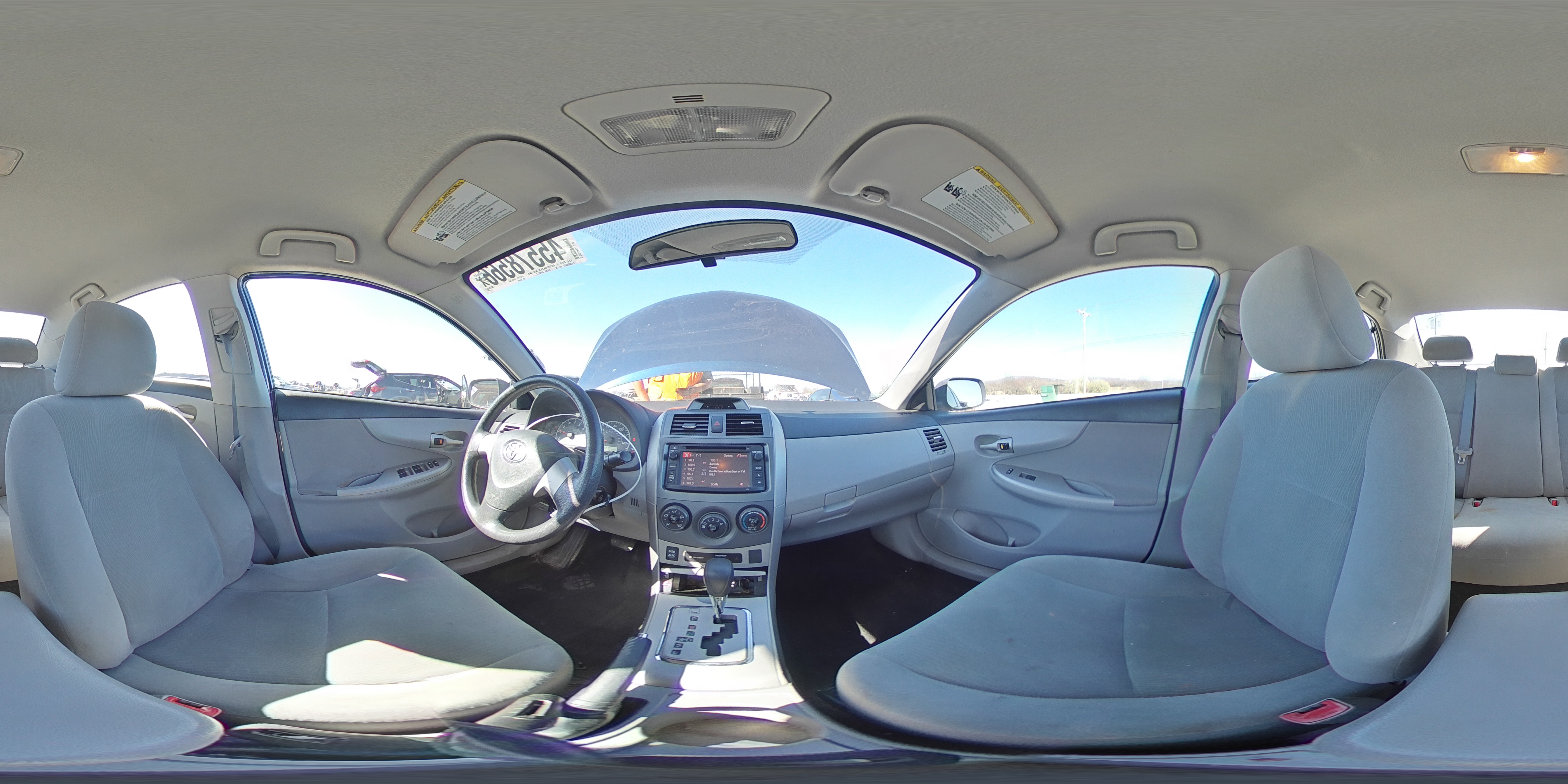 2013 Toyota Corolla Le Blue vin: 5YFBU4EEXDP166496