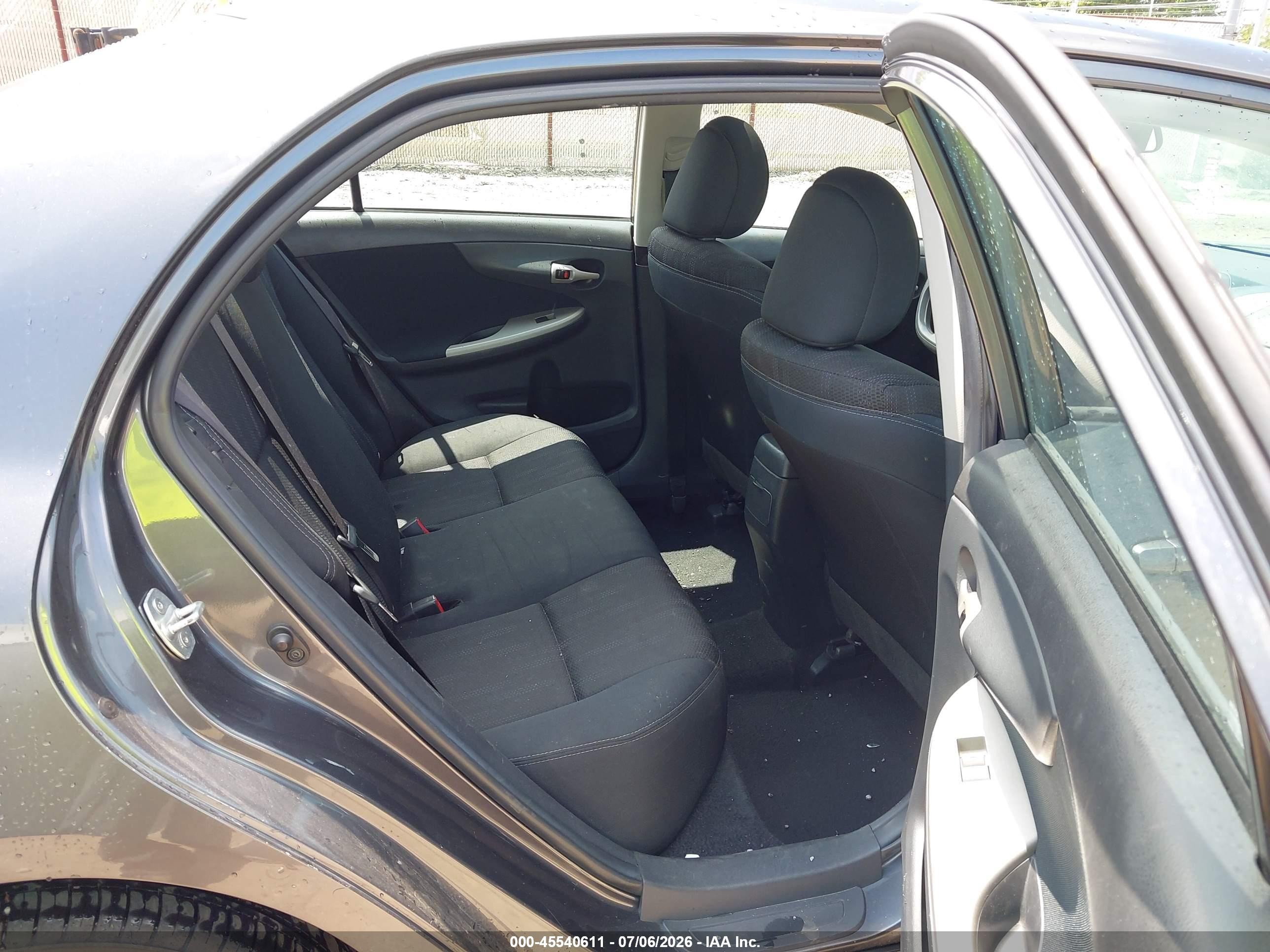 2013 Toyota Corolla S Gray vin: 5YFBU4EEXDP170743