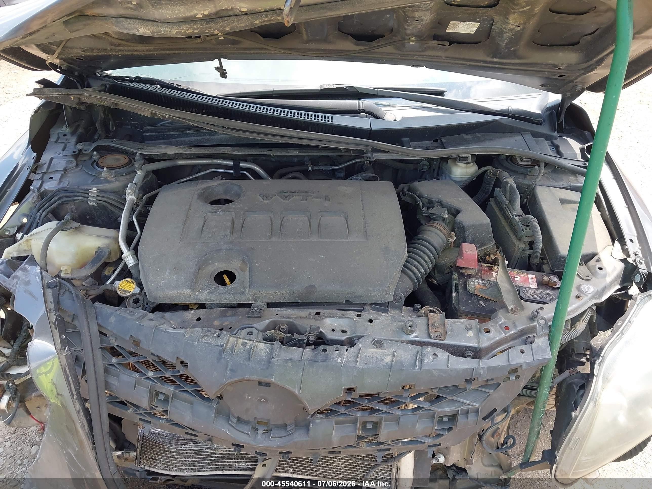 2013 Toyota Corolla S Gray vin: 5YFBU4EEXDP170743