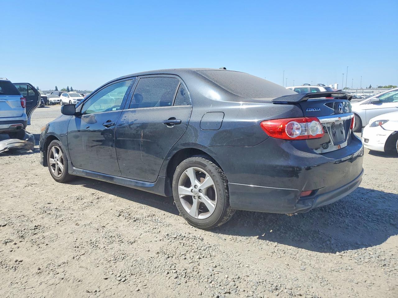 2013 Toyota Corolla S Black vin: 5YFBU4EEXDP211680