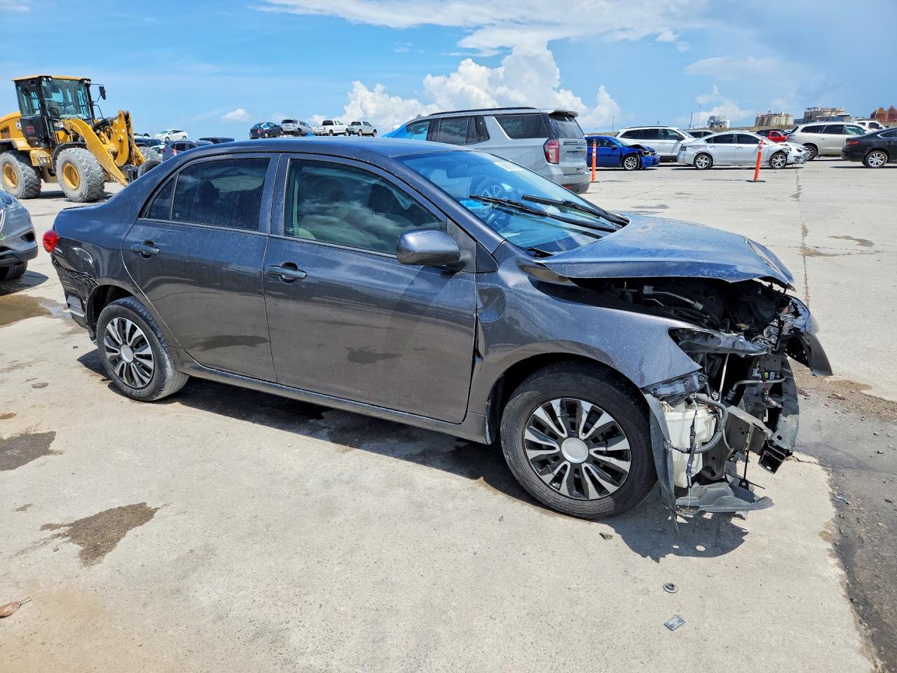 2013 Toyota Corolla L Gray vin: 5YFBU4EEXDP223375