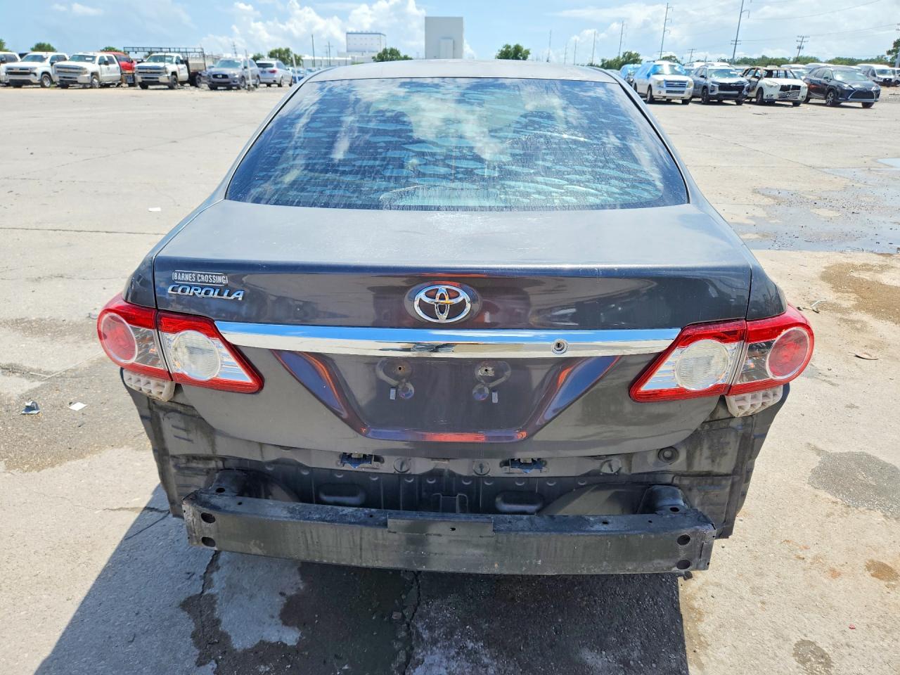 2013 Toyota Corolla L Gray vin: 5YFBU4EEXDP223375