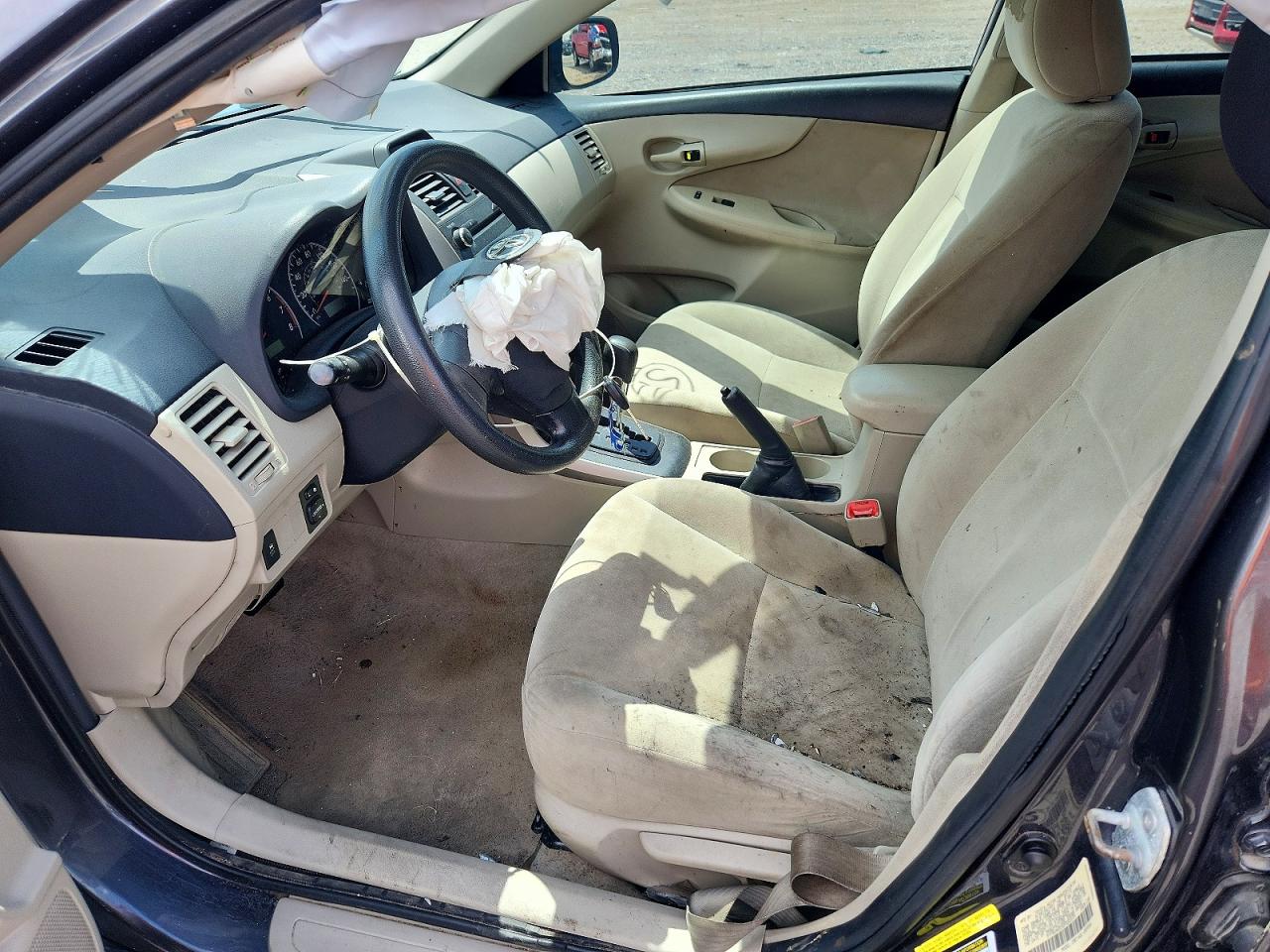 2013 Toyota Corolla L Gray vin: 5YFBU4EEXDP223375