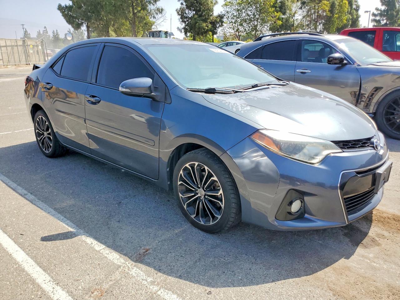 2014 Toyota Corolla S Premium Gray vin: 5YFBURHE0EP010364