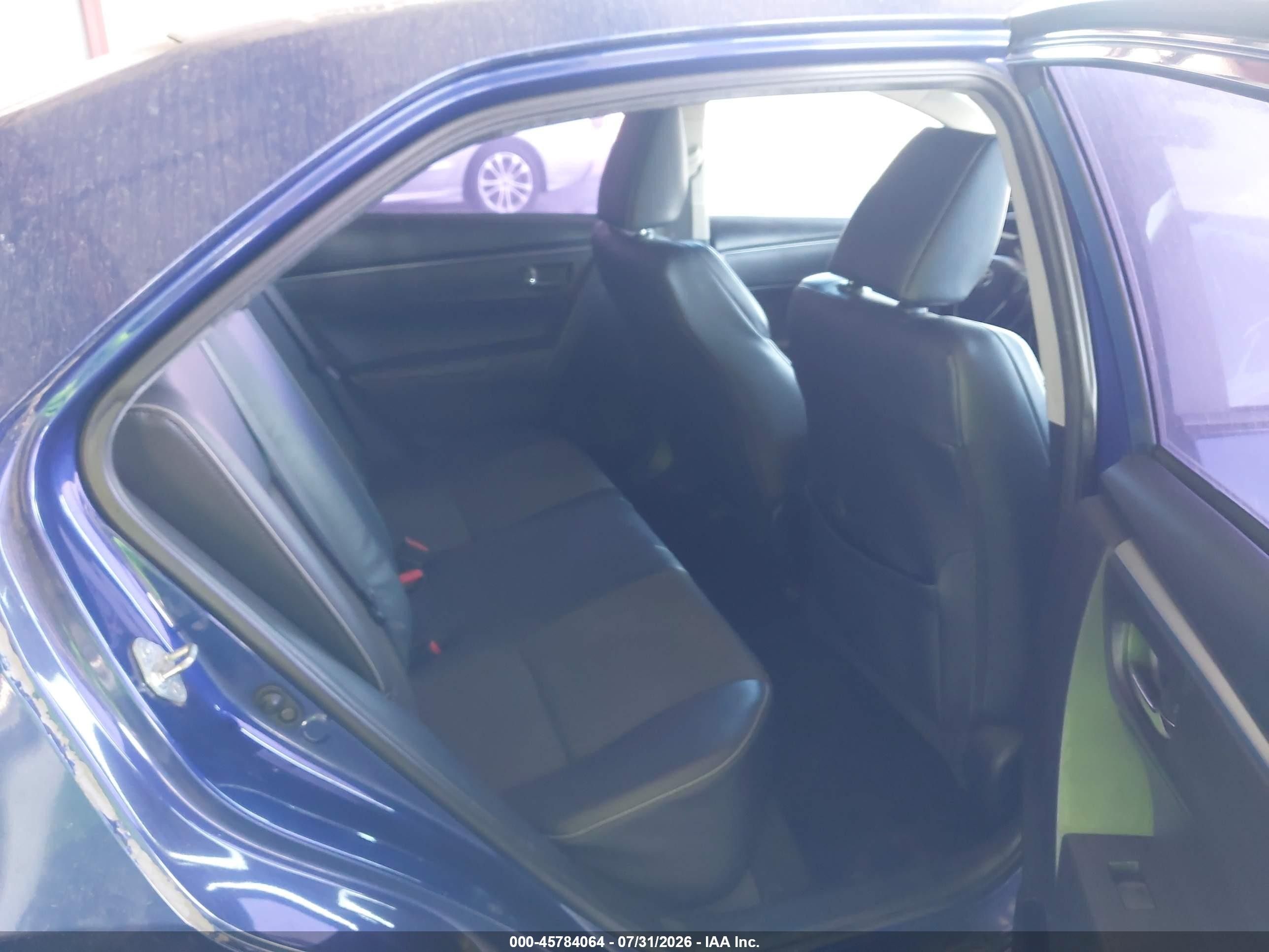 2014 Toyota Corolla S Plus Blue vin: 5YFBURHE0EP011823