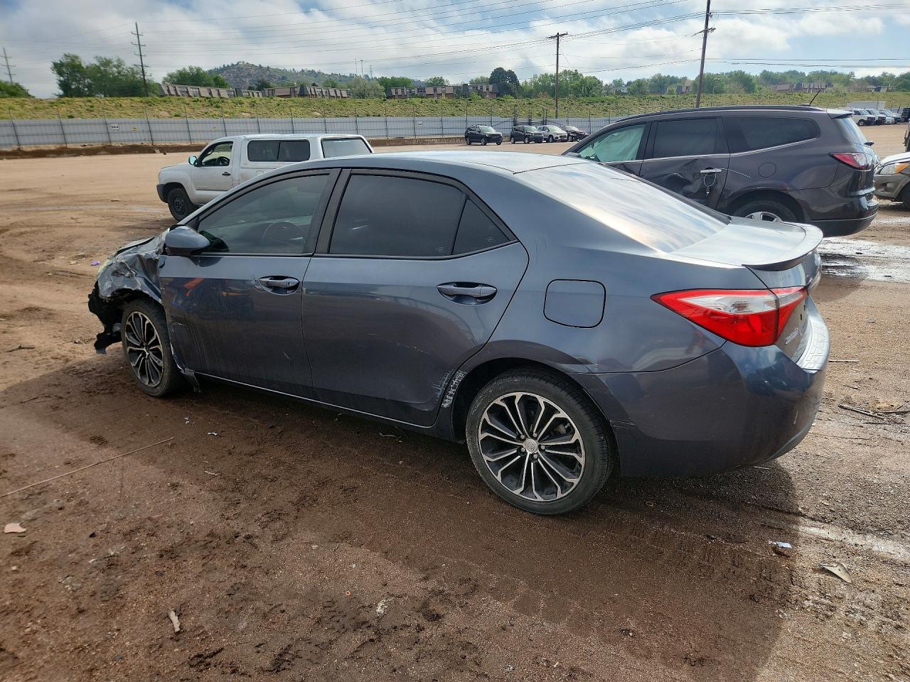 2014 Toyota Corolla S Plus Угольный vin: 5YFBURHE0EP062996