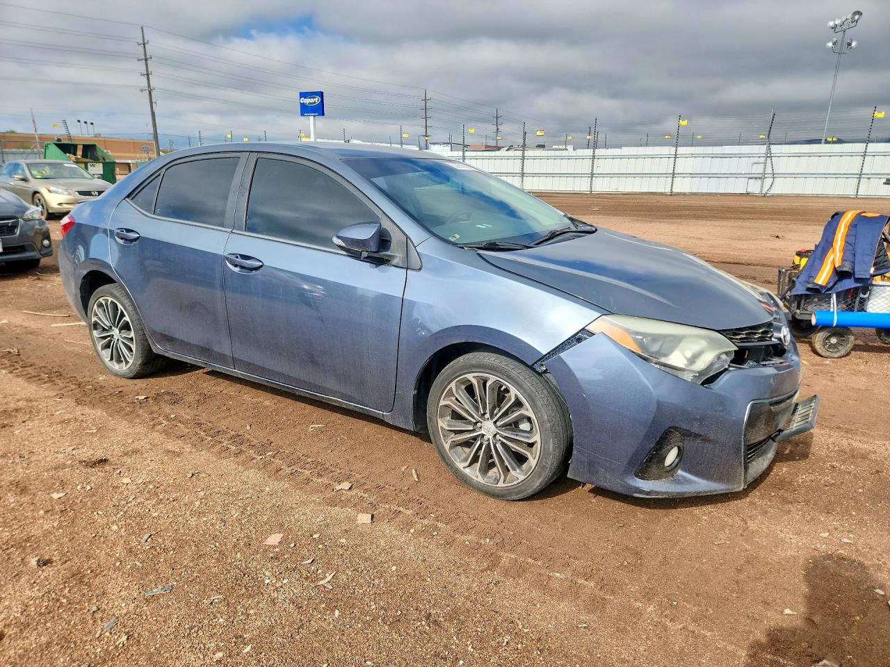 2014 Toyota Corolla S Plus Угольный vin: 5YFBURHE0EP062996