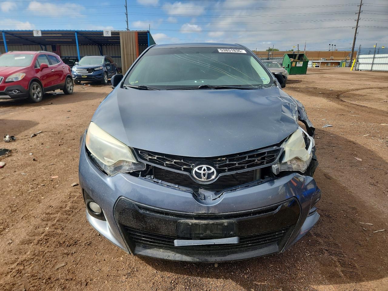 2014 Toyota Corolla S Plus Угольный vin: 5YFBURHE0EP062996