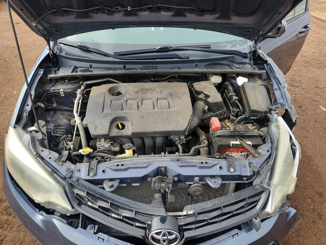2014 Toyota Corolla S Plus Угольный vin: 5YFBURHE0EP062996