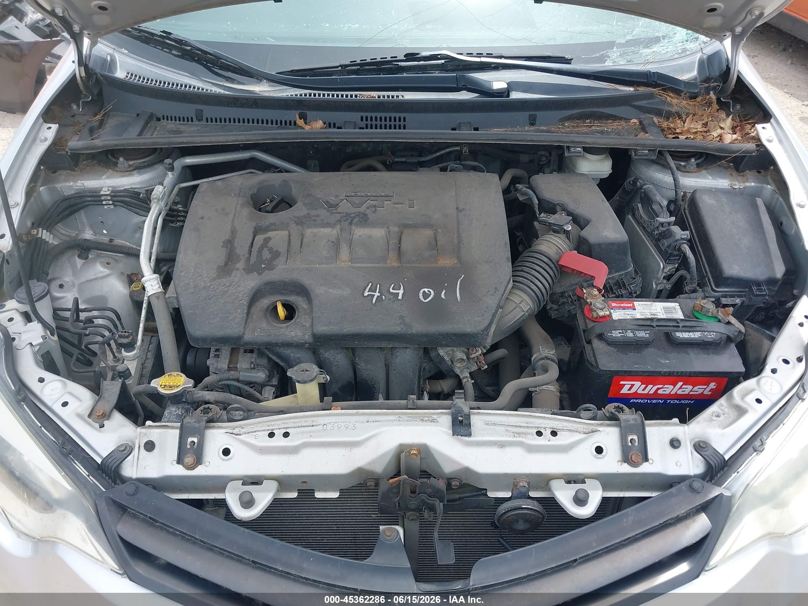 2014 Toyota Corolla Le Silver vin: 5YFBURHE0EP079555