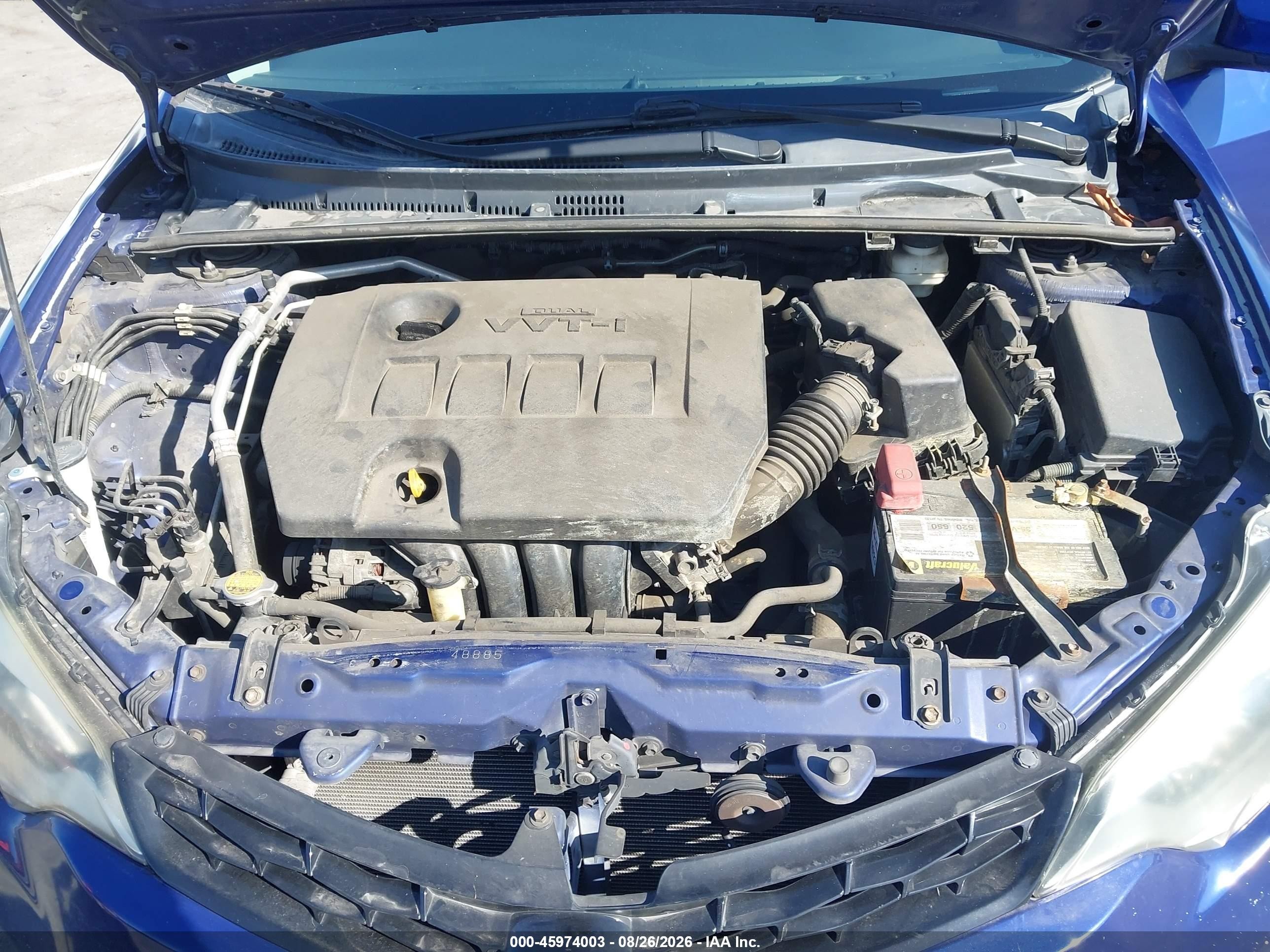 2014 Toyota Corolla S Plus Синий vin: 5YFBURHE0EP124445