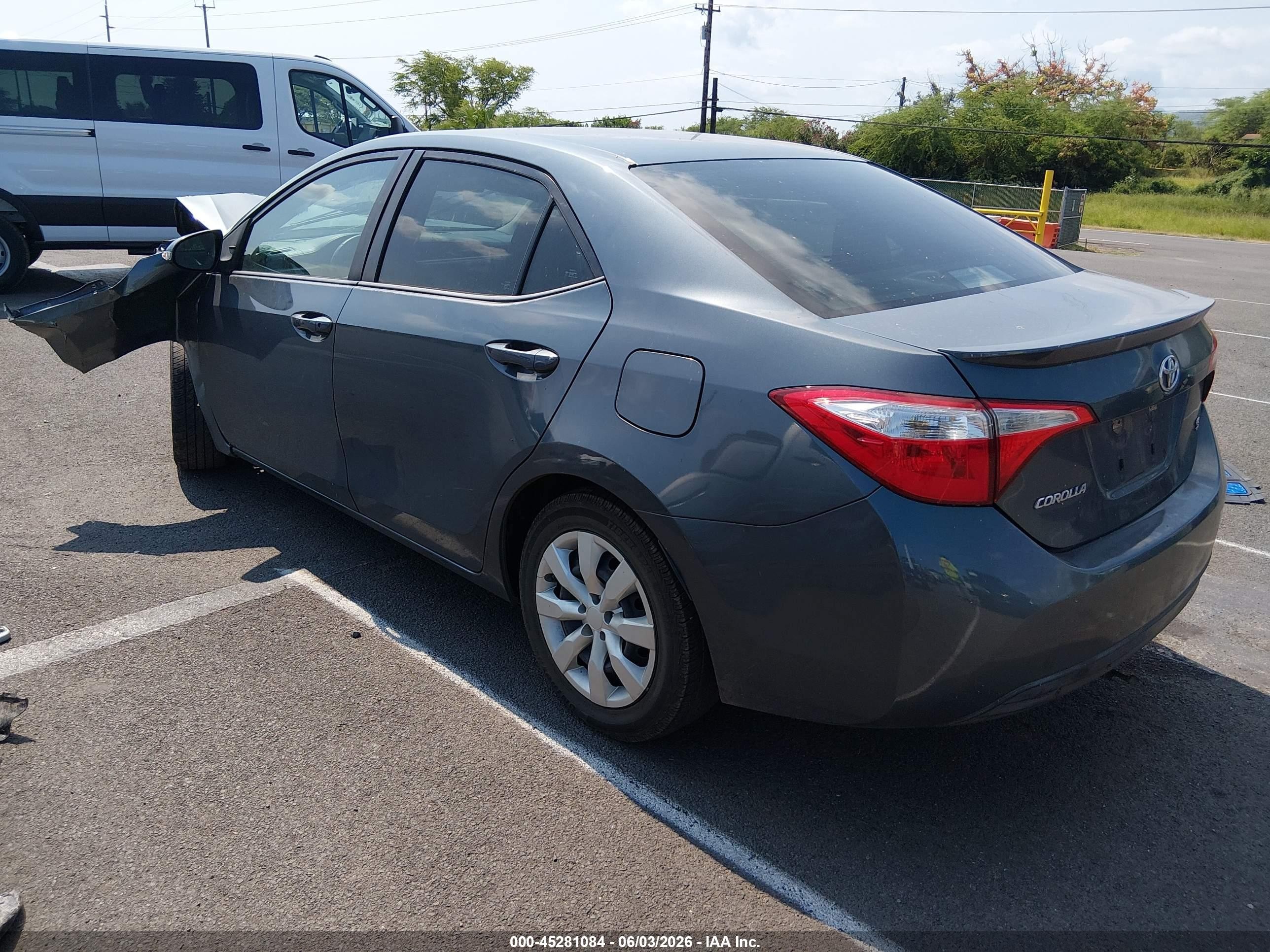 2014 Toyota Corolla S Blue vin: 5YFBURHE0EP138698