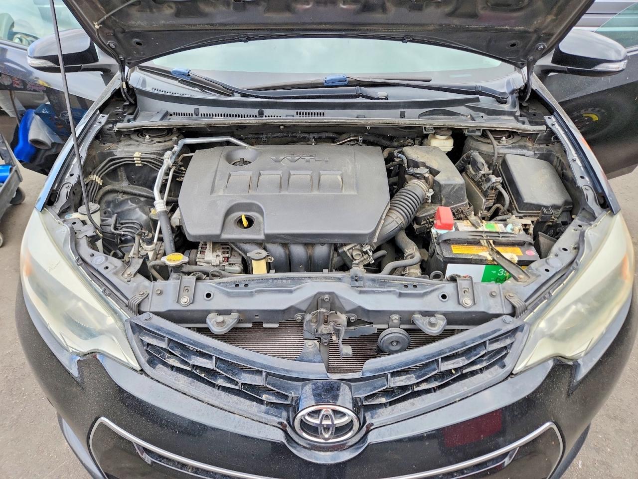 2014 Toyota Corolla S Plus Black vin: 5YFBURHE0EP154643
