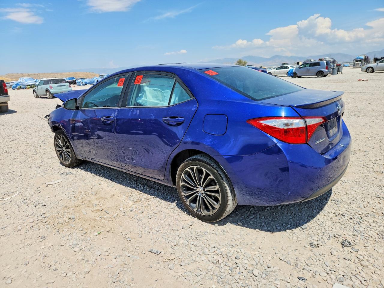 2015 Toyota Corolla S Plus Синий vin: 5YFBURHE0FP210212