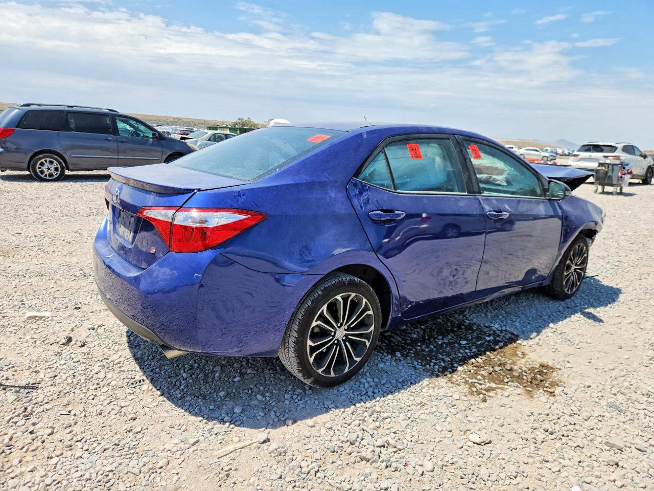2015 Toyota Corolla S Plus Синий vin: 5YFBURHE0FP210212