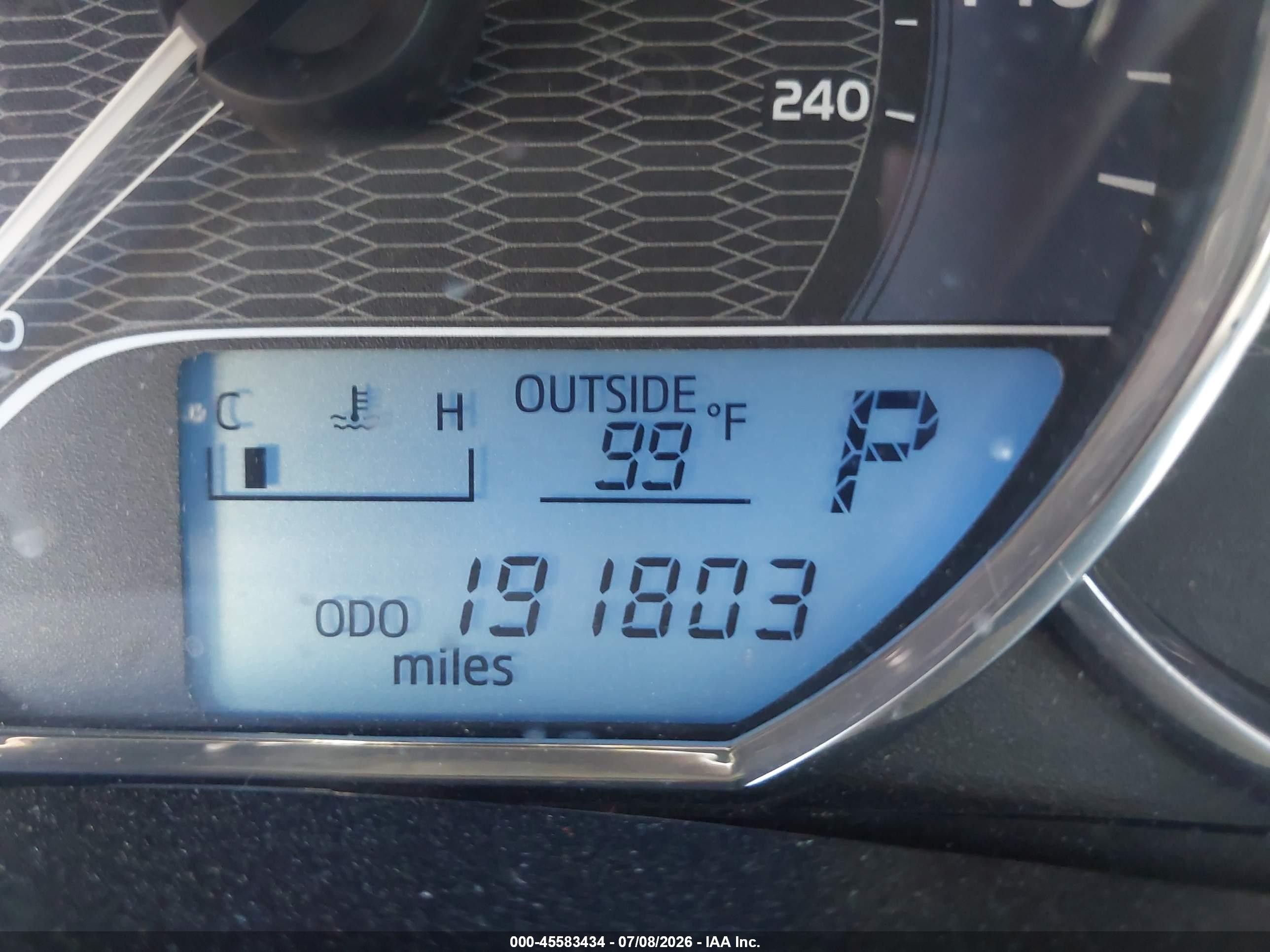 2015 Toyota Corolla L Black vin: 5YFBURHE0FP211683