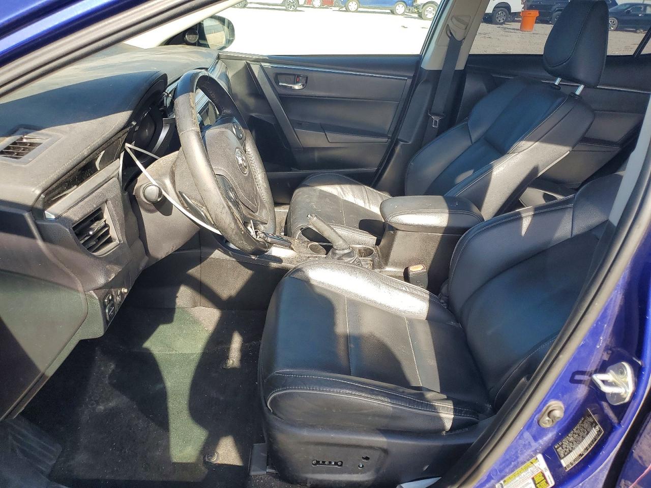 2015 Toyota Corolla S Premium Синий vin: 5YFBURHE0FP214700