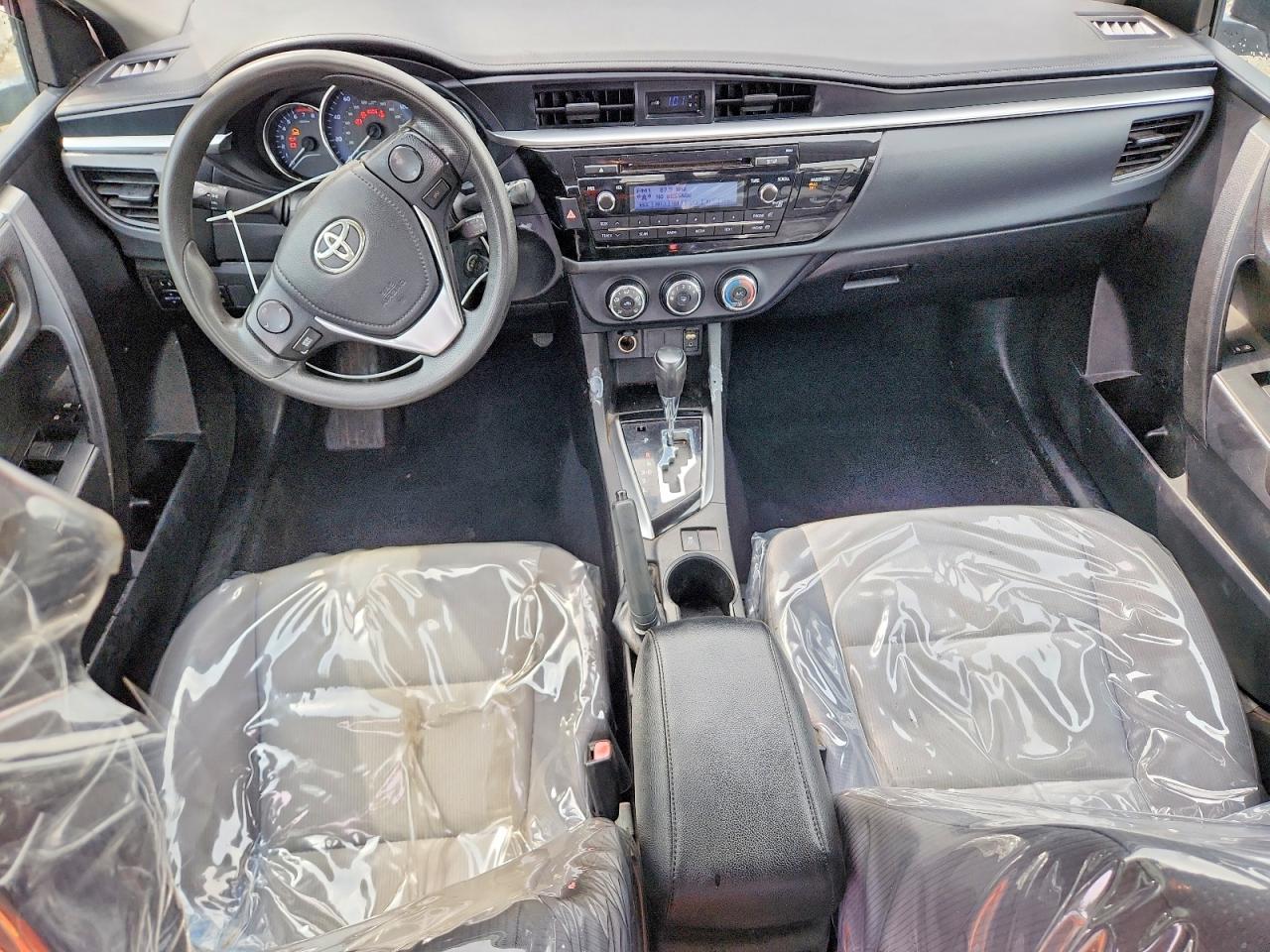 2015 Toyota Corolla L Silver vin: 5YFBURHE0FP231805