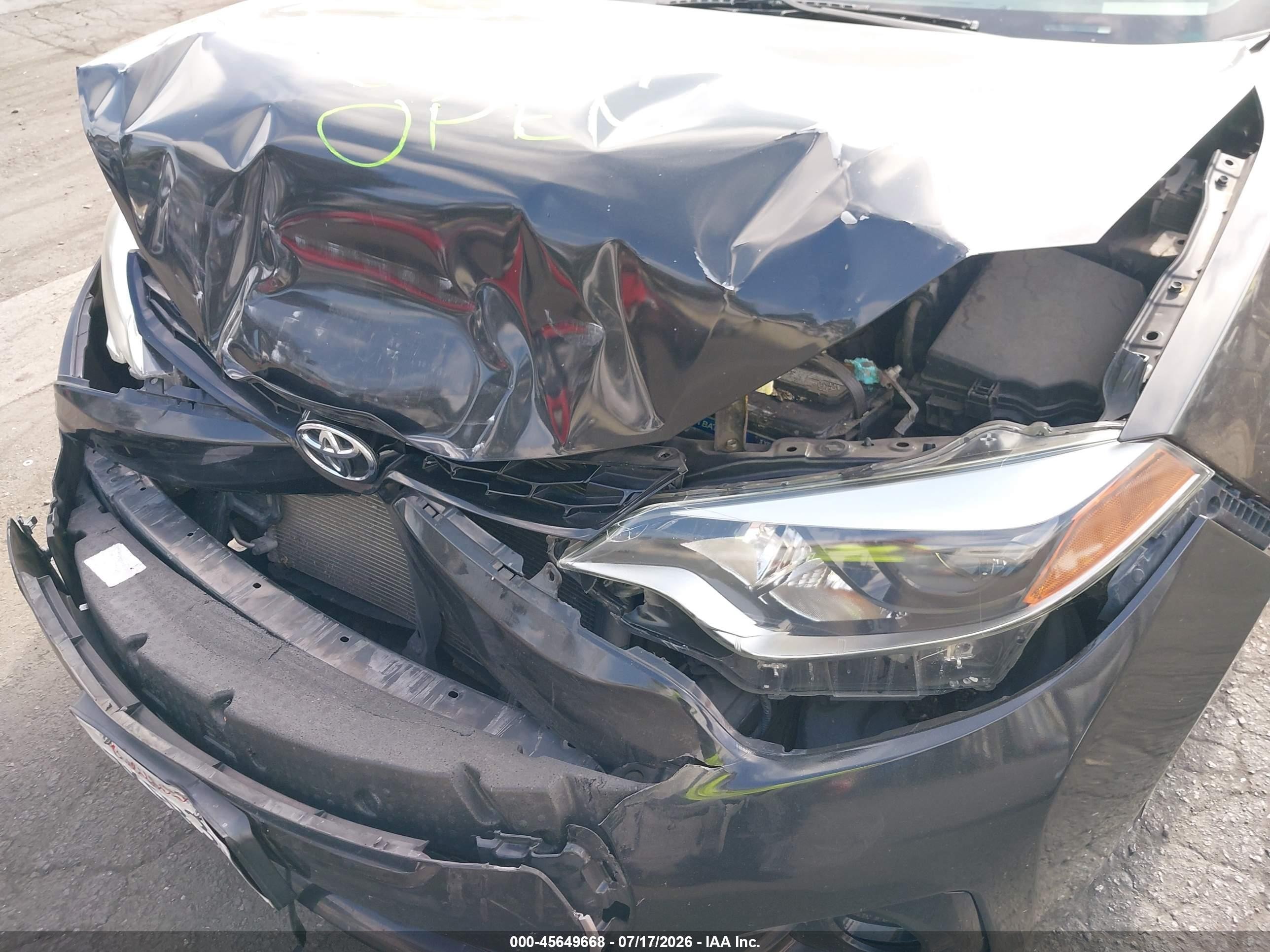 2015 Toyota Corolla S Plus Черный vin: 5YFBURHE0FP251004