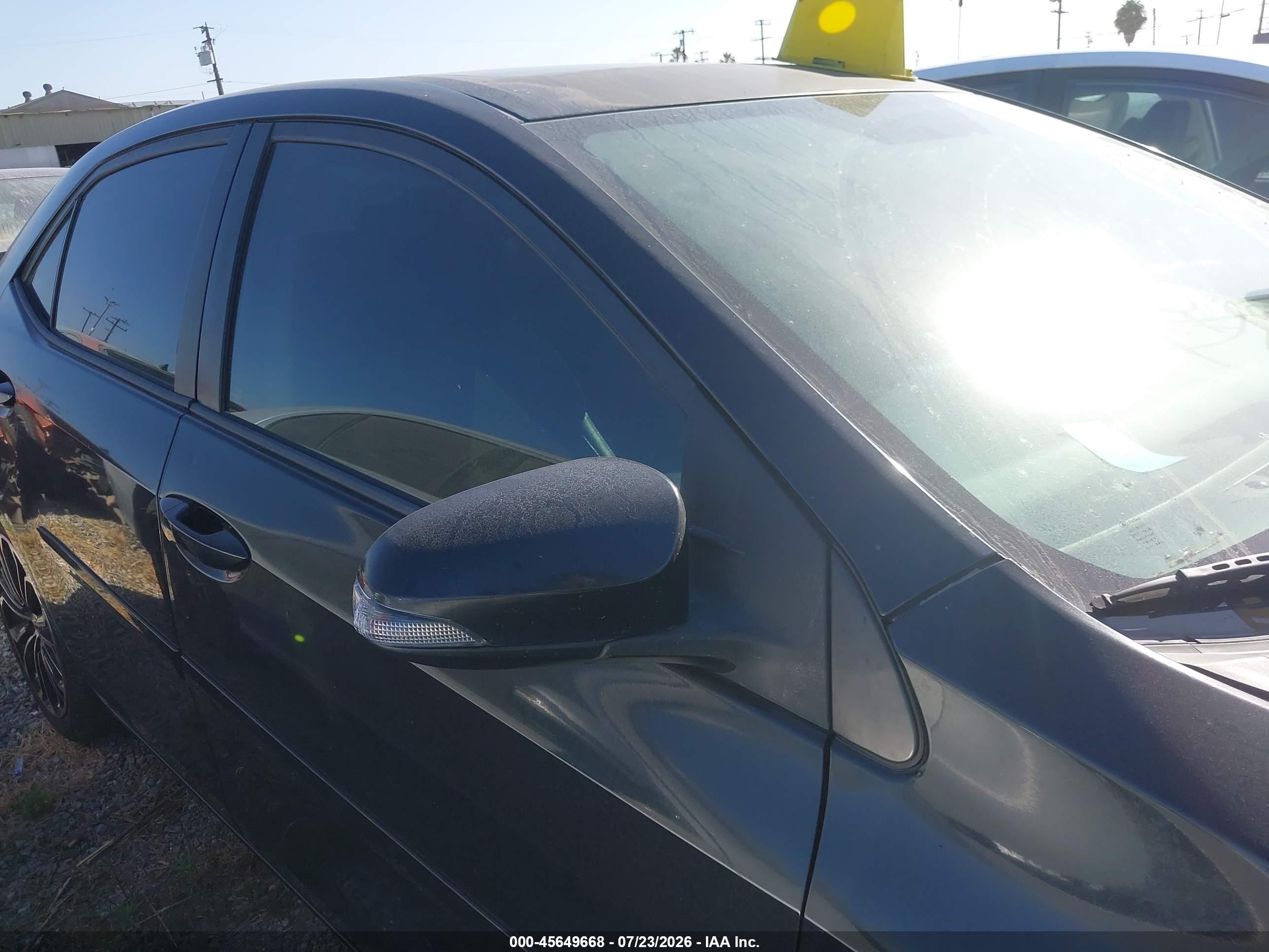 2015 Toyota Corolla S Plus Черный vin: 5YFBURHE0FP251004