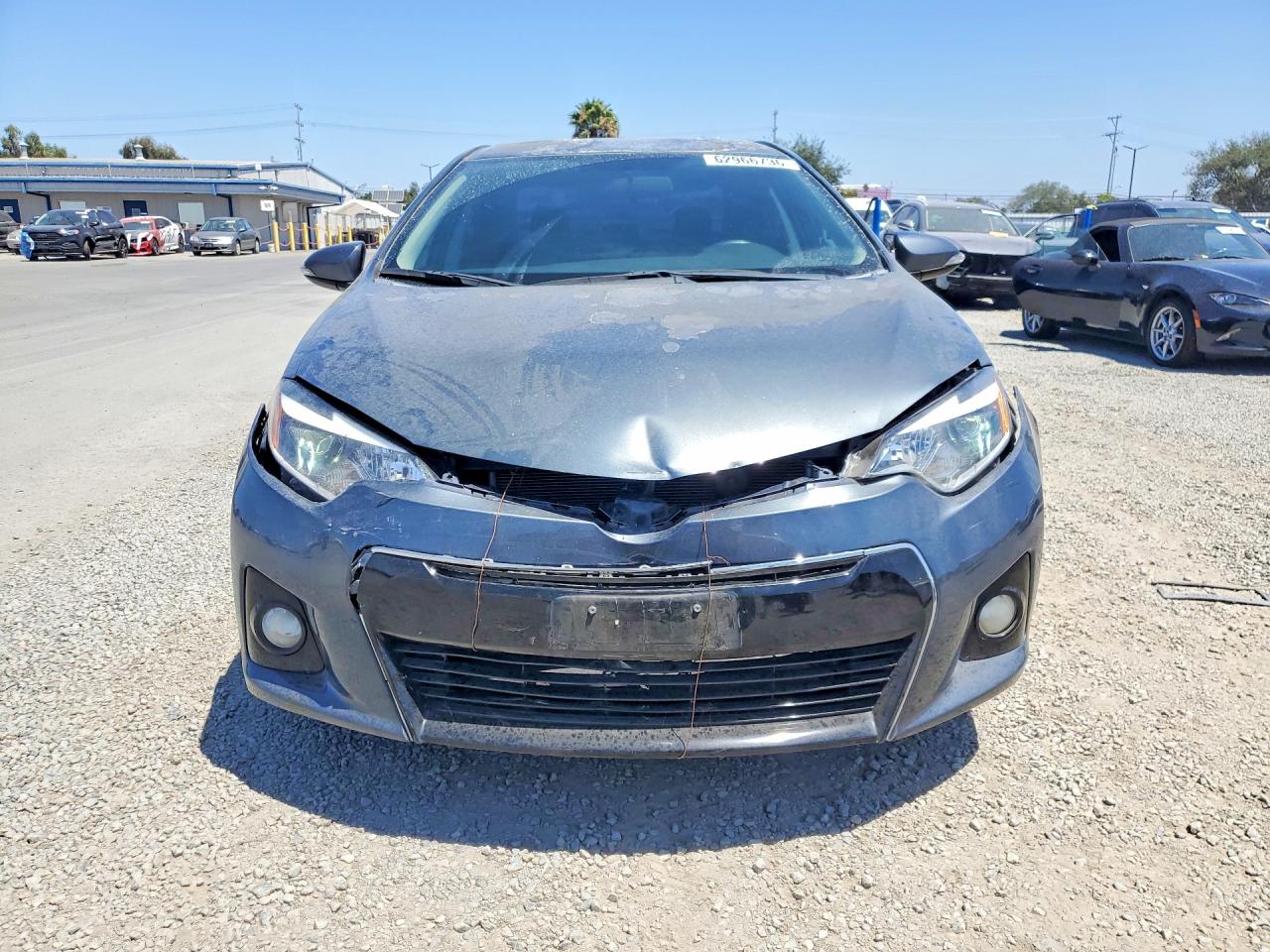 2015 Toyota Corolla S Plus Blue vin: 5YFBURHE0FP260673