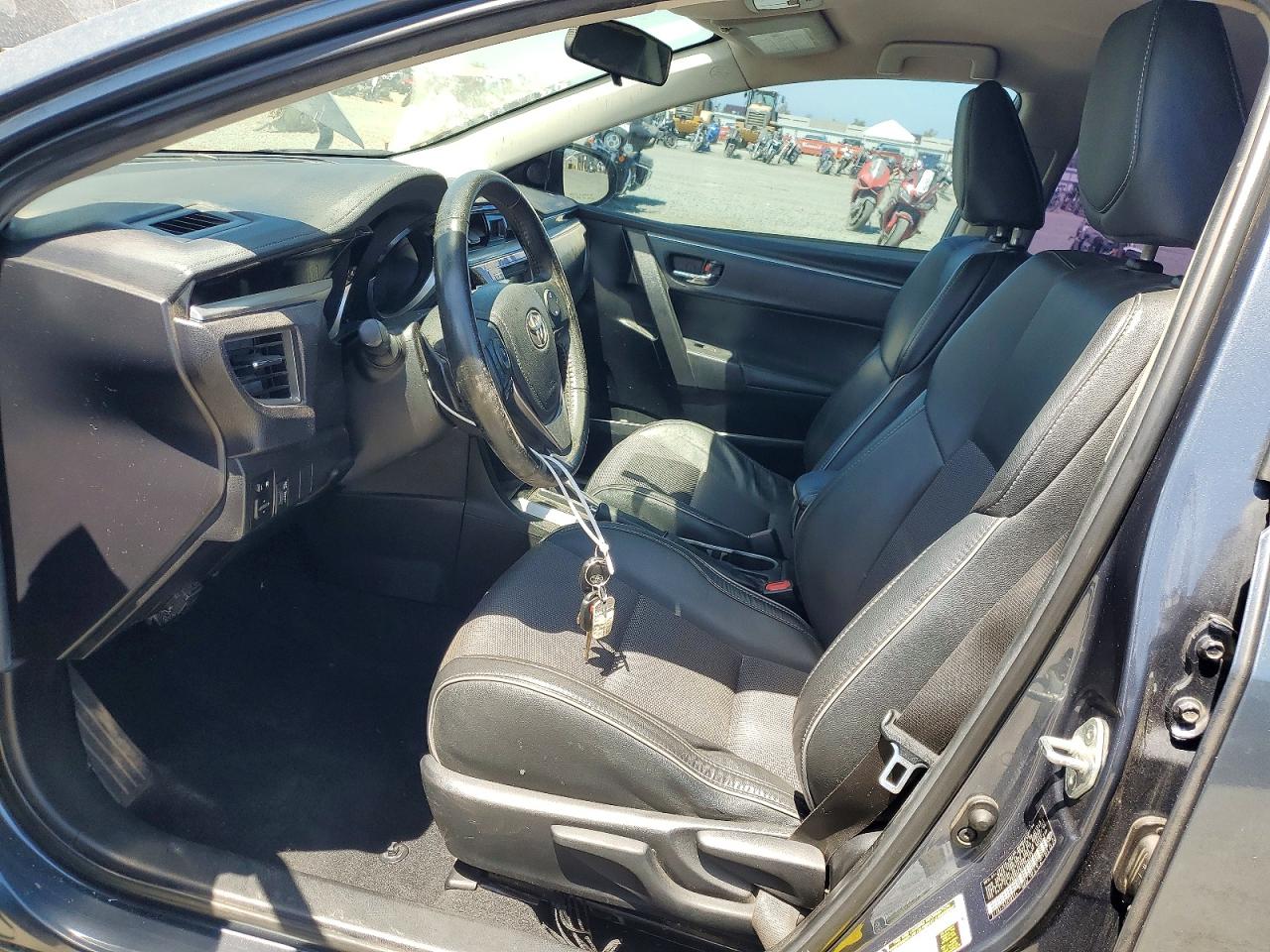 2015 Toyota Corolla S Plus Blue vin: 5YFBURHE0FP260673