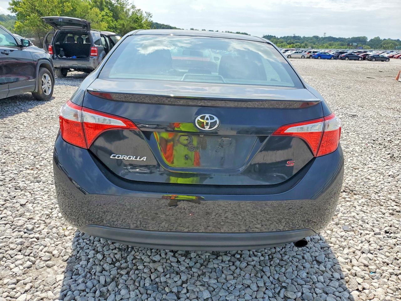 2015 Toyota Corolla S Plus Black vin: 5YFBURHE0FP281149