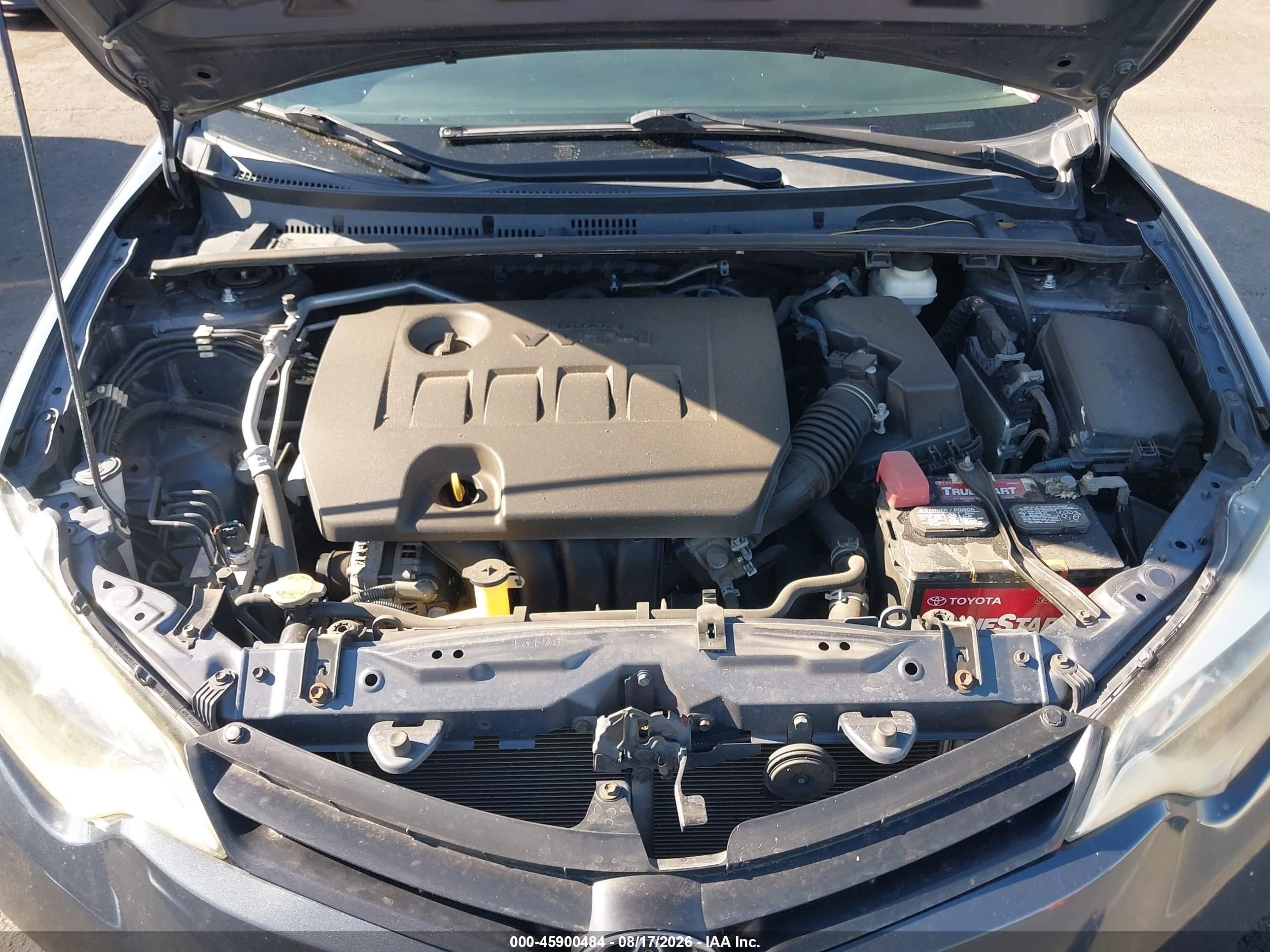 2014 Toyota Corolla Le Plus Blue vin: 5YFBURHE1EP041753