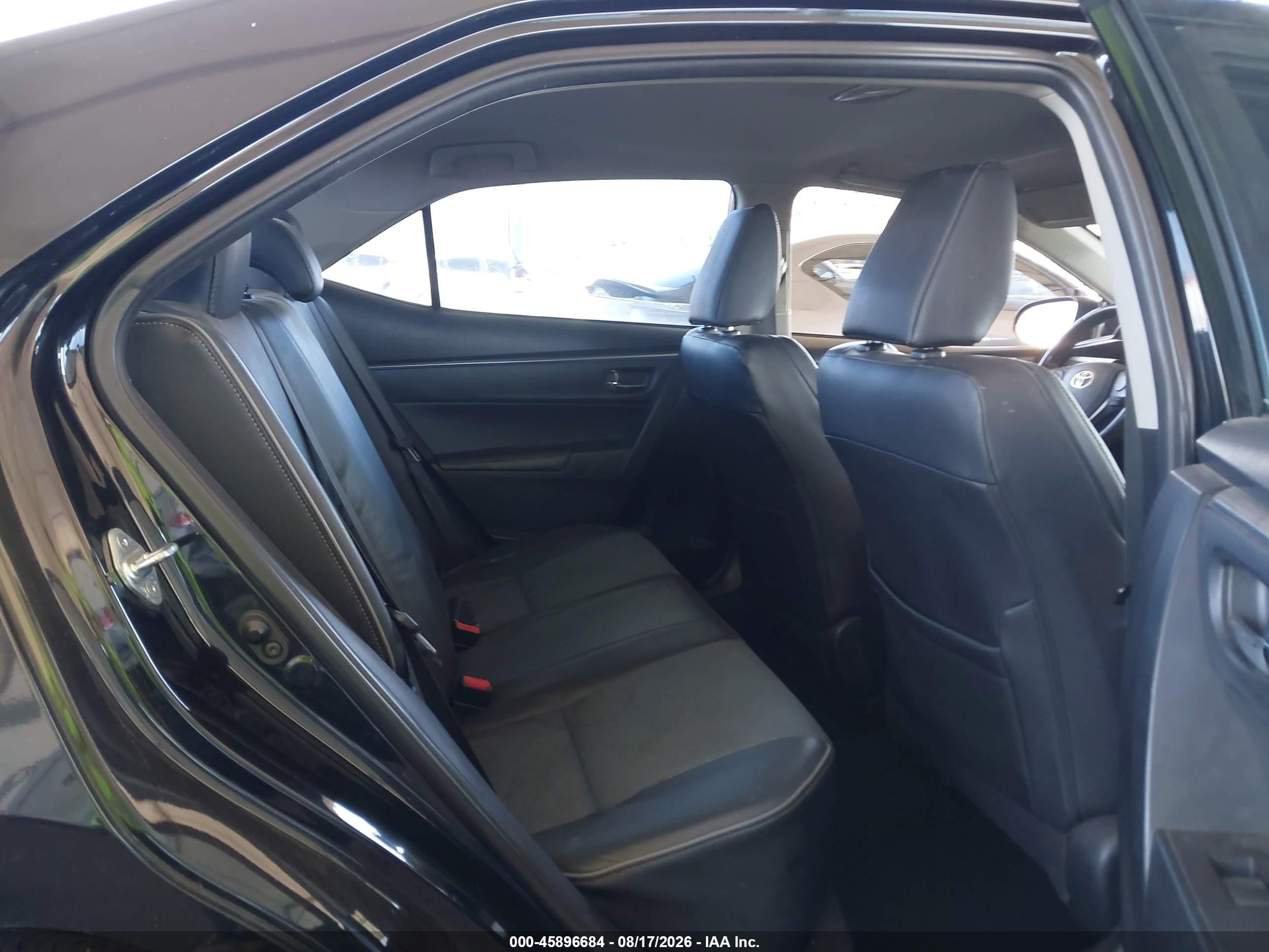 2014 Toyota Corolla S Plus Черный vin: 5YFBURHE1EP068676
