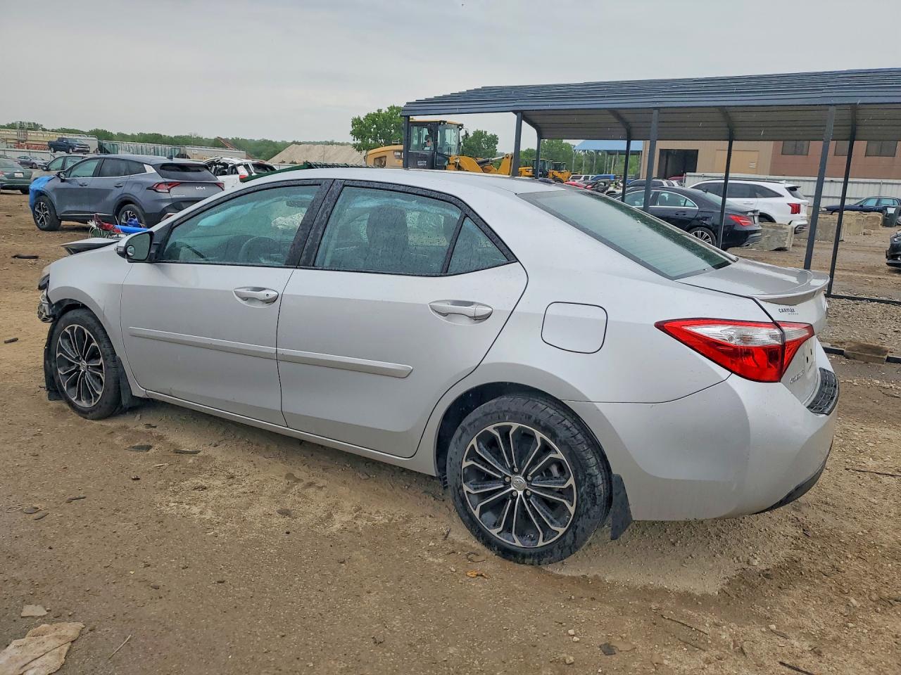 2014 Toyota Corolla S Premium Silver vin: 5YFBURHE1EP077006